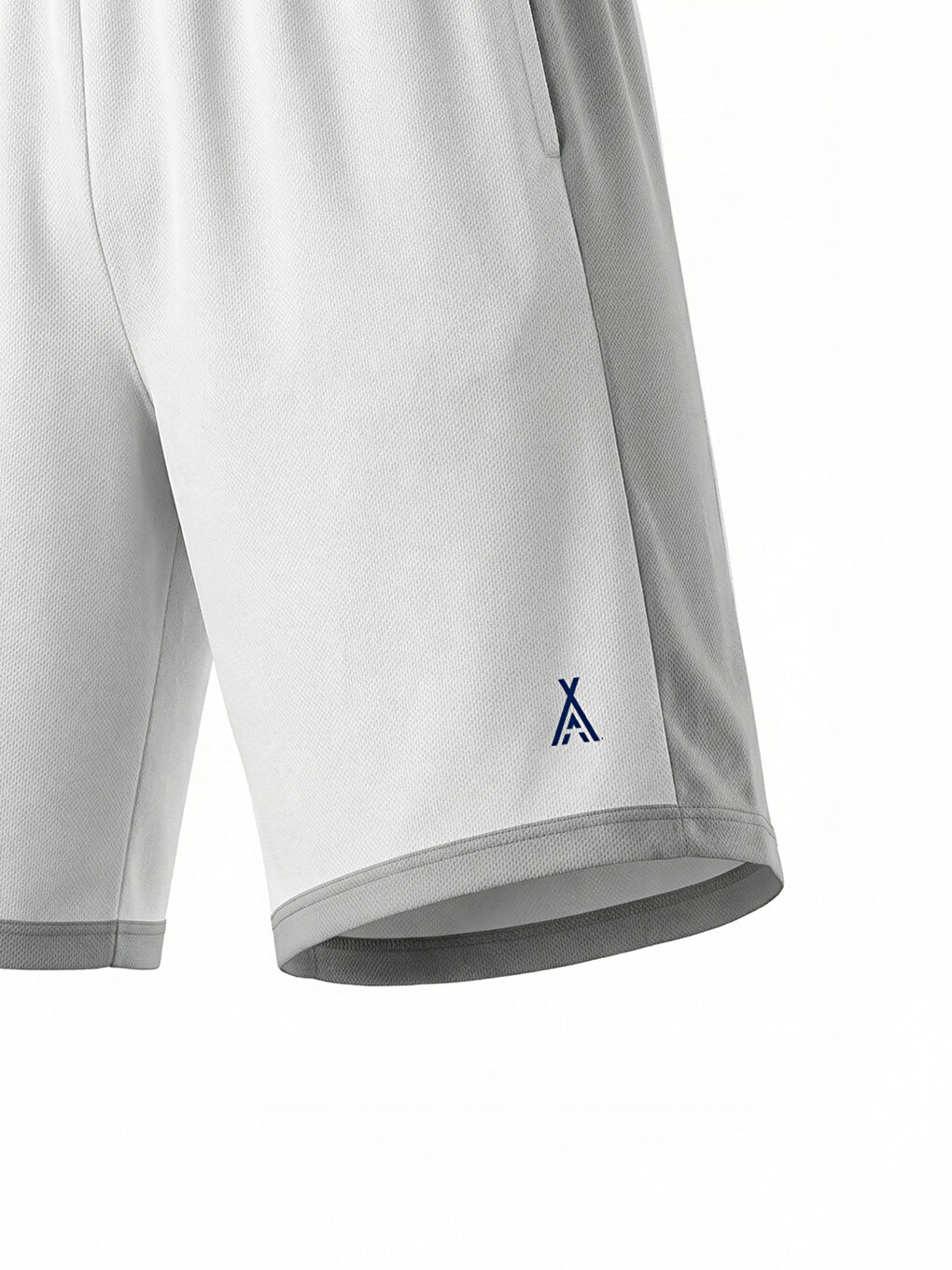 Beyaz Activewear Erkek Plain Short-3