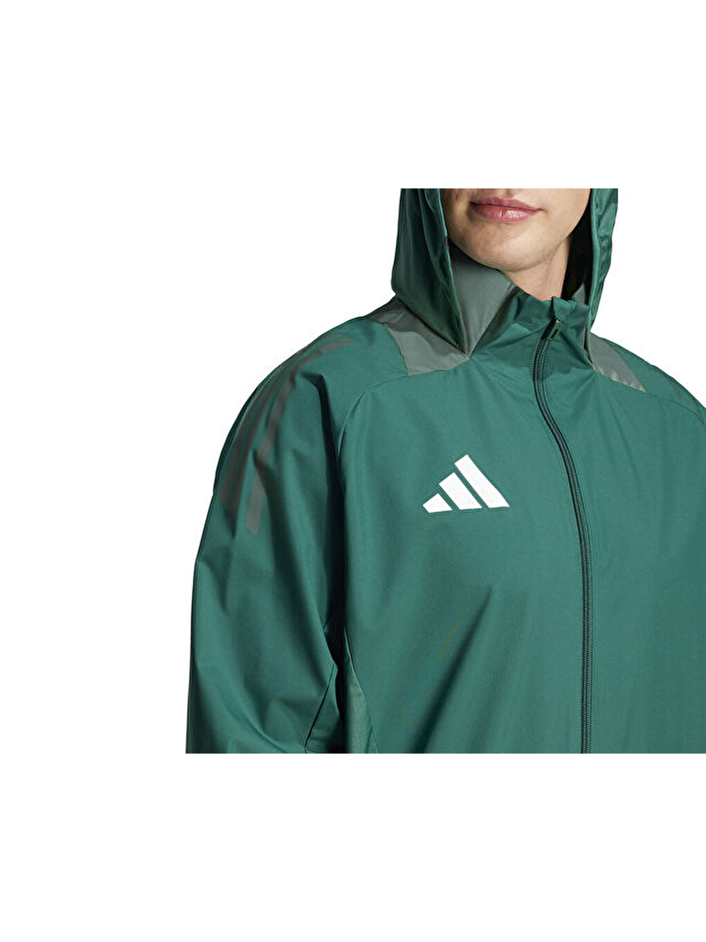 Tiro24 C Awjkt Erkek Futbol Antrenman Ceketi Ir9521 Haki-5