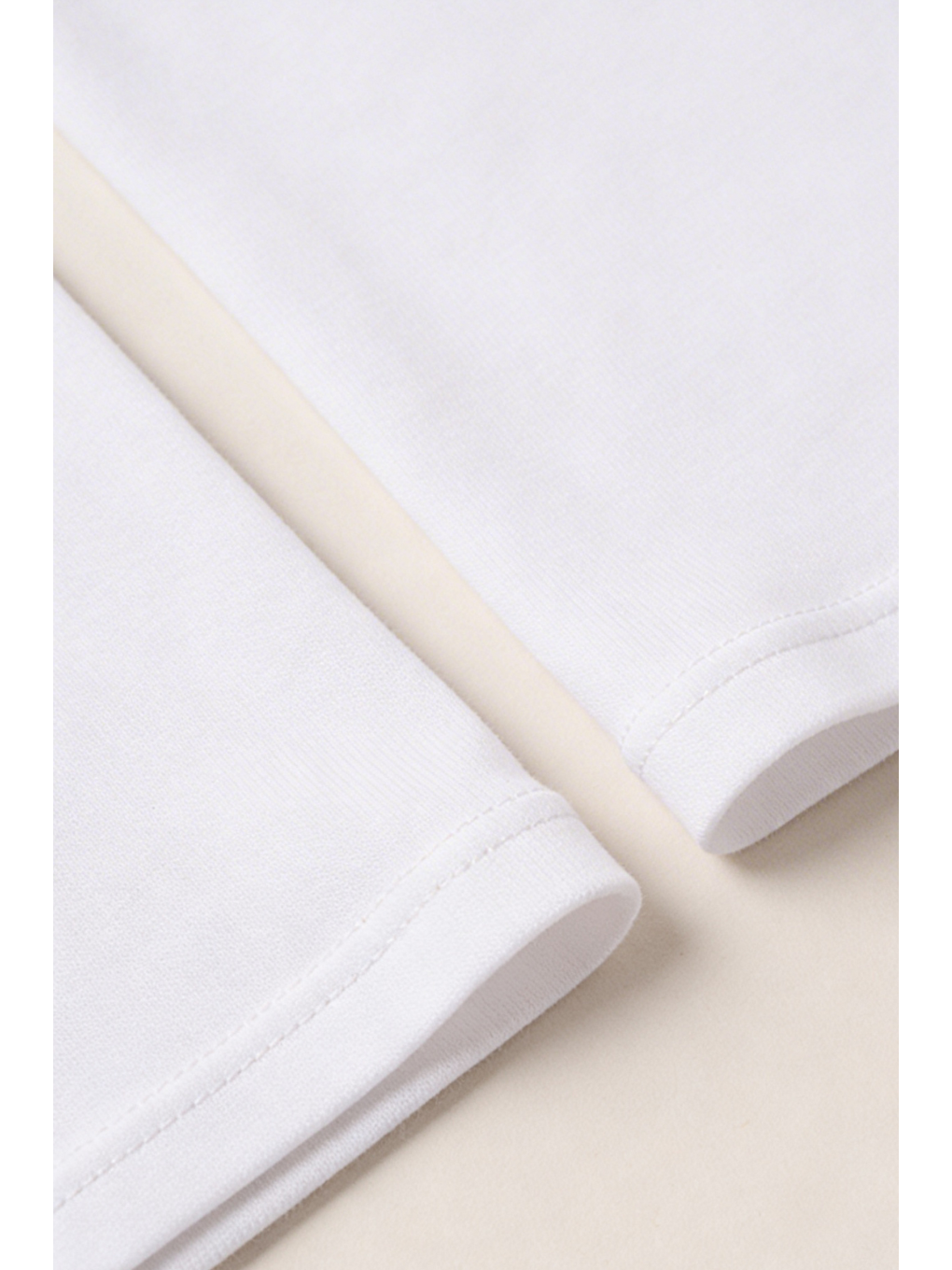 2'Li Paket Basic Ribanali Beyaz Erkek Çocuk Atlet-3