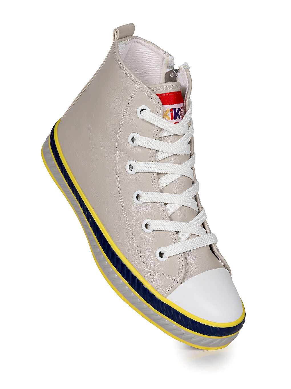 Gri Pant Günlük Bağcıklı Fermuarlı Erkek Çocuk Spor Ayakkabı