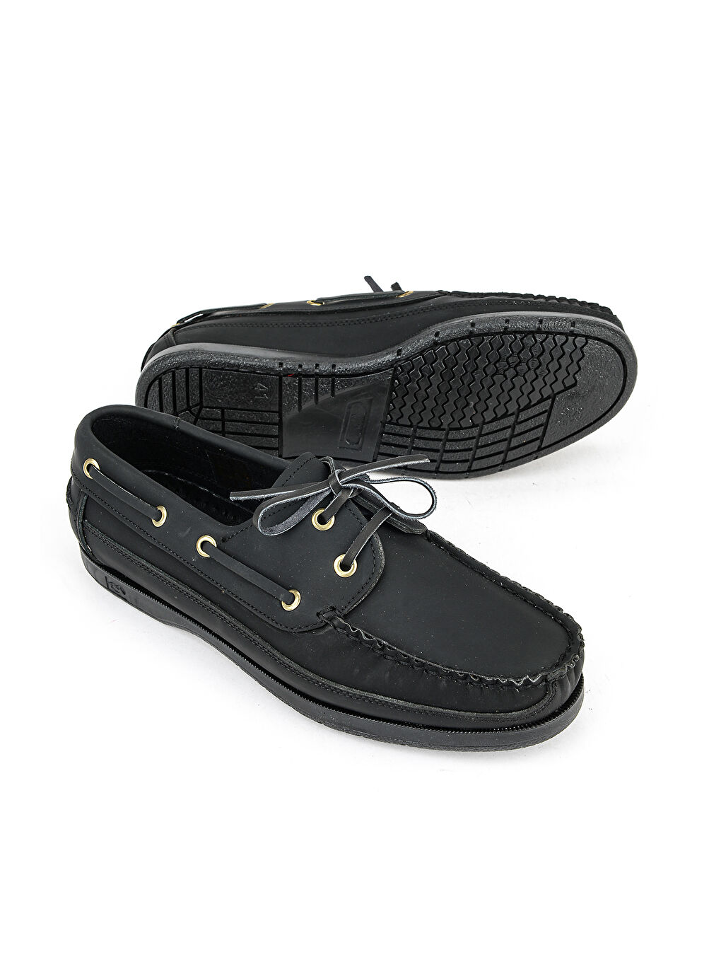 Hakiki Deri Erkek Günlük Ayakkabı 153423Z292 Siyah-3