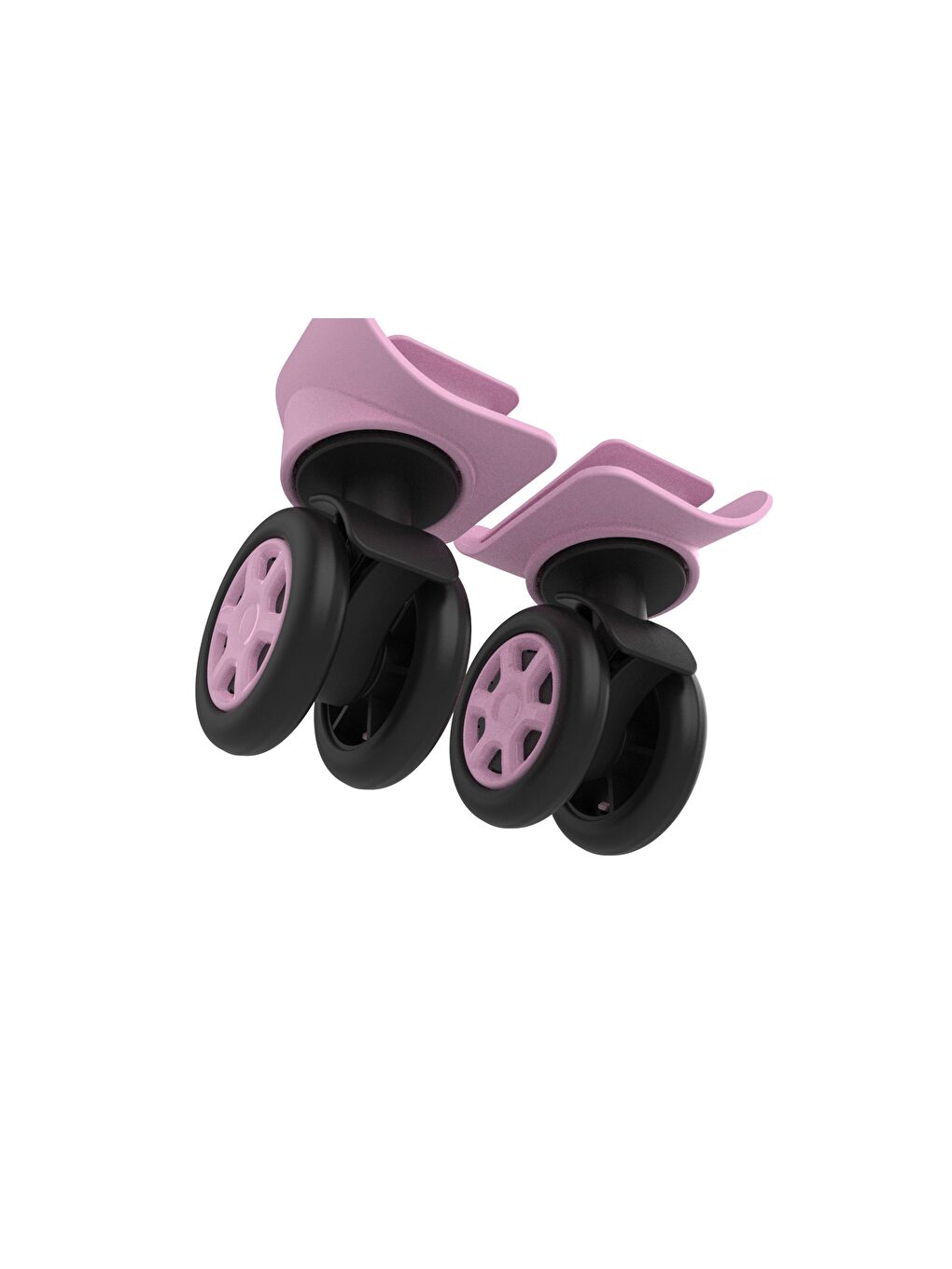 PP Valiz Tekerleği Sağ ve Sol Pembe Renk-2