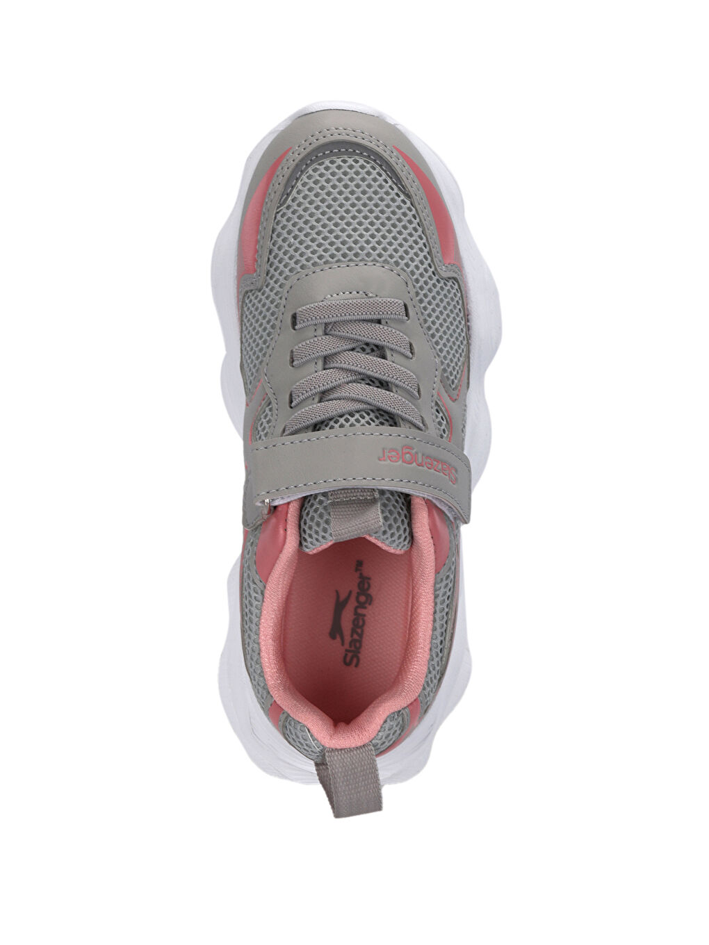 FAST TRACK I Kız Çocuk Cırt Cırtlı Gri / Pembe Günlük Spor Ayakkabısı-4