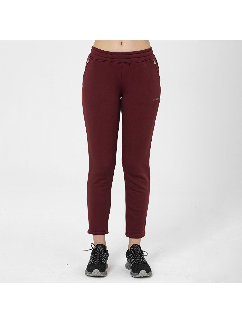 Siyah Edge Kadın Kırmızı Eşofman-2