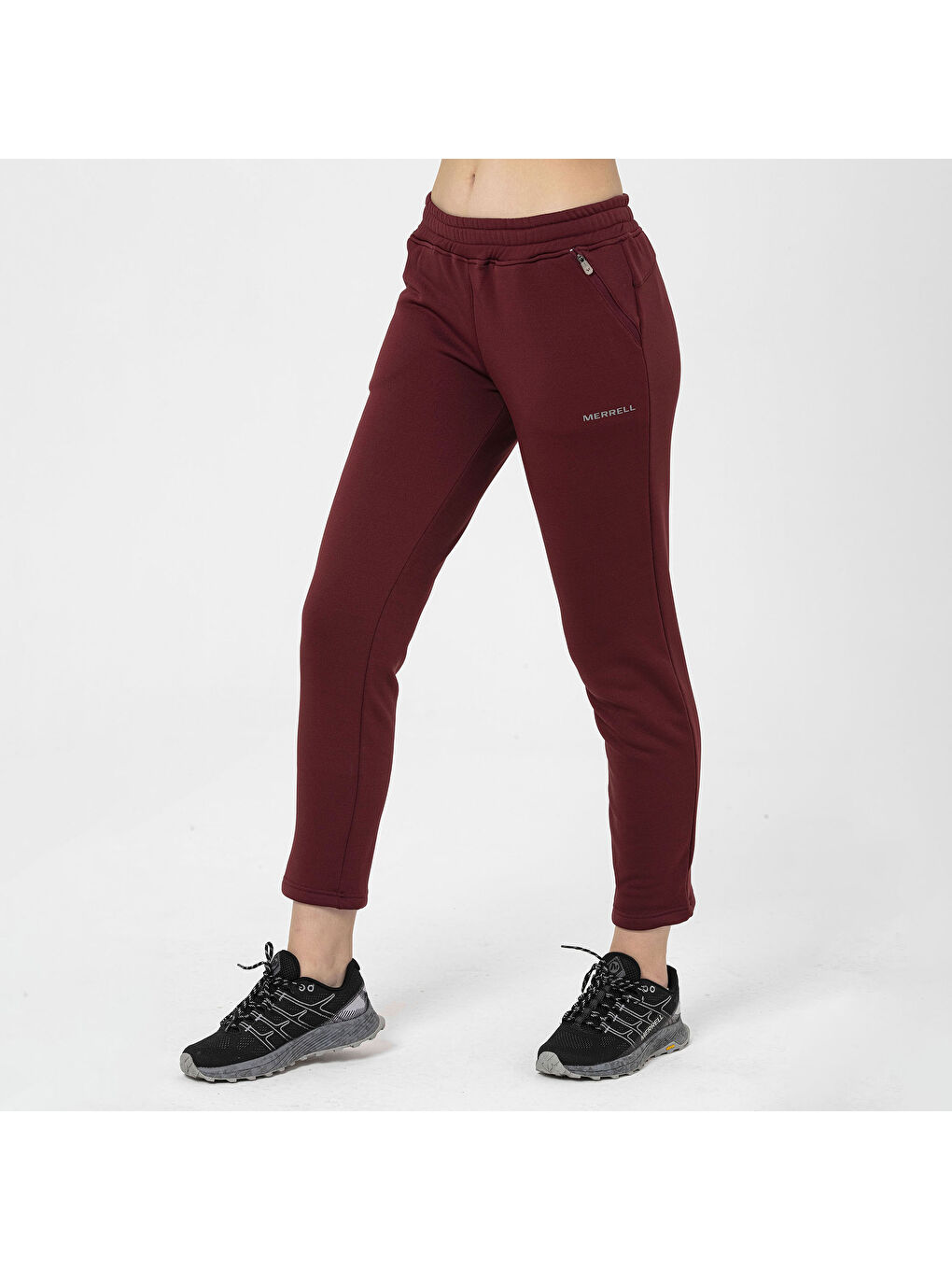 Siyah Edge Kadın Kırmızı Eşofman-3