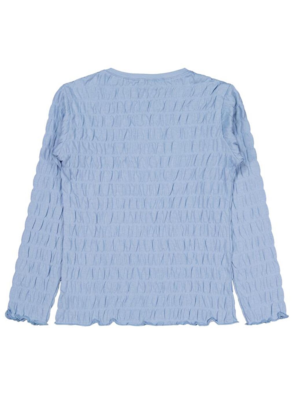 Girls Raporlu 6-9 Yaş Sweatshirt - Mavi 8-9 Yaş-1