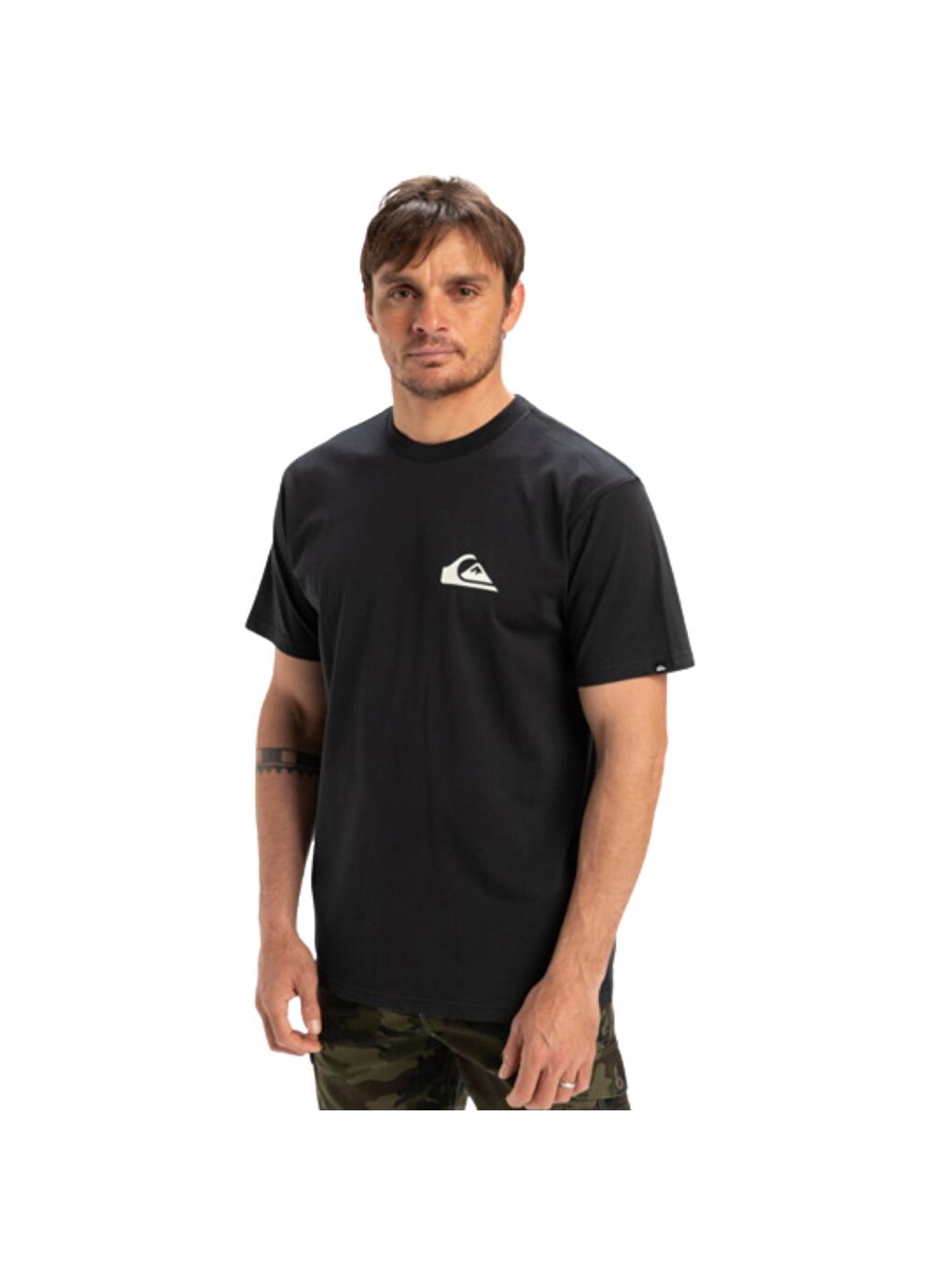 Ev Mini Logo Erkek Siyah Tişört-1