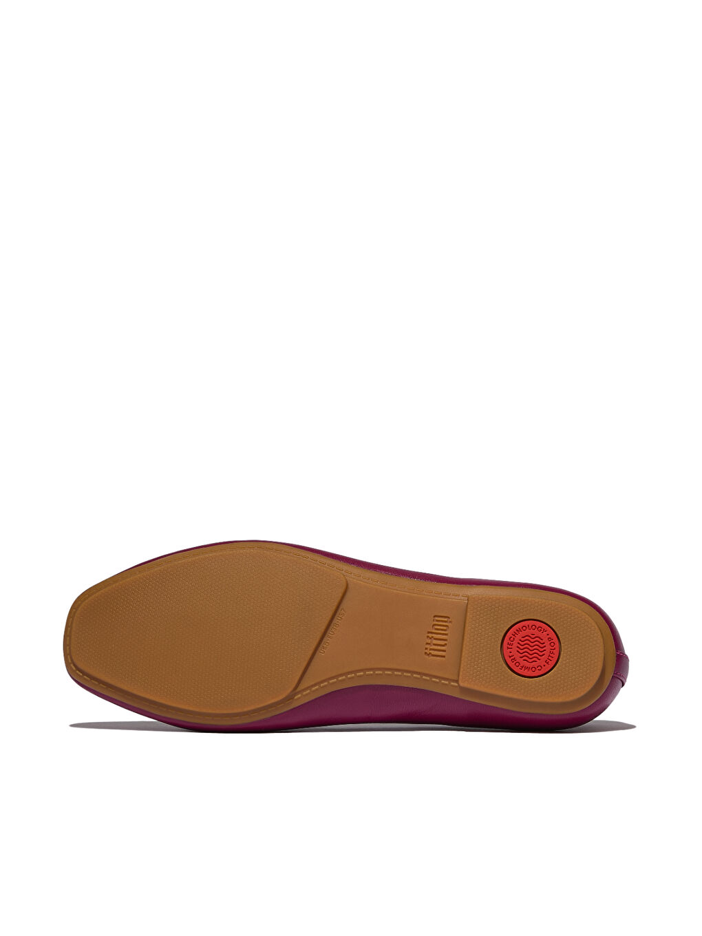 Bordo Kadın Babet HX8-288/A69/B41 DELICATO BOW SOFT LEATHER BALLET FLATS-5