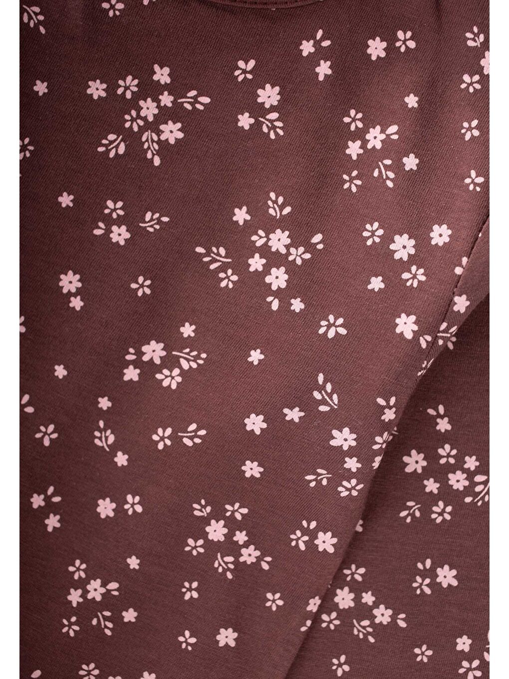 Turuncu Pijama Takım 2-9 Yaş Bakır-2