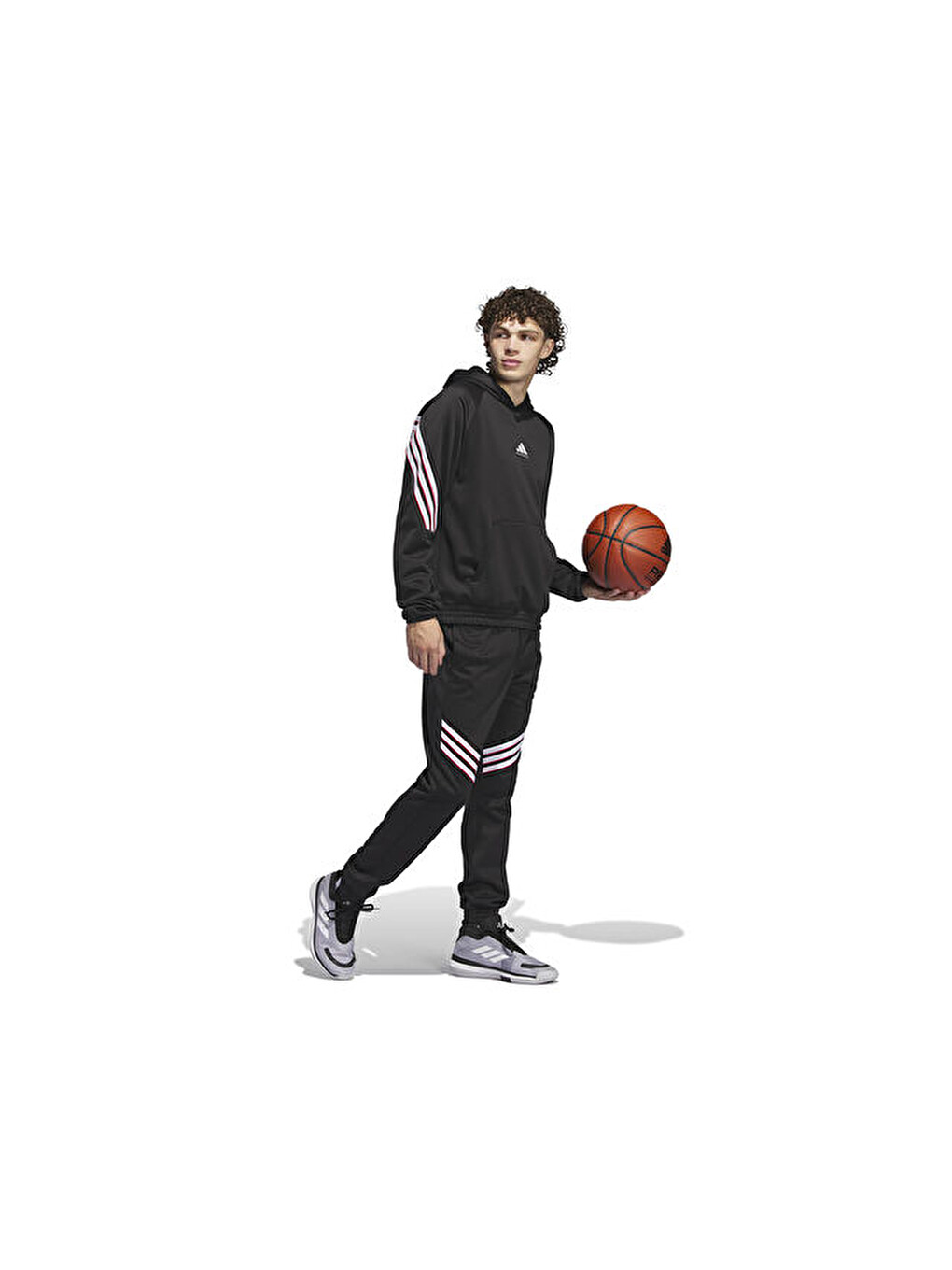 Crazywarm Hoody Erkek Basketbol Sweatshirts Jn2491 Siyah-5