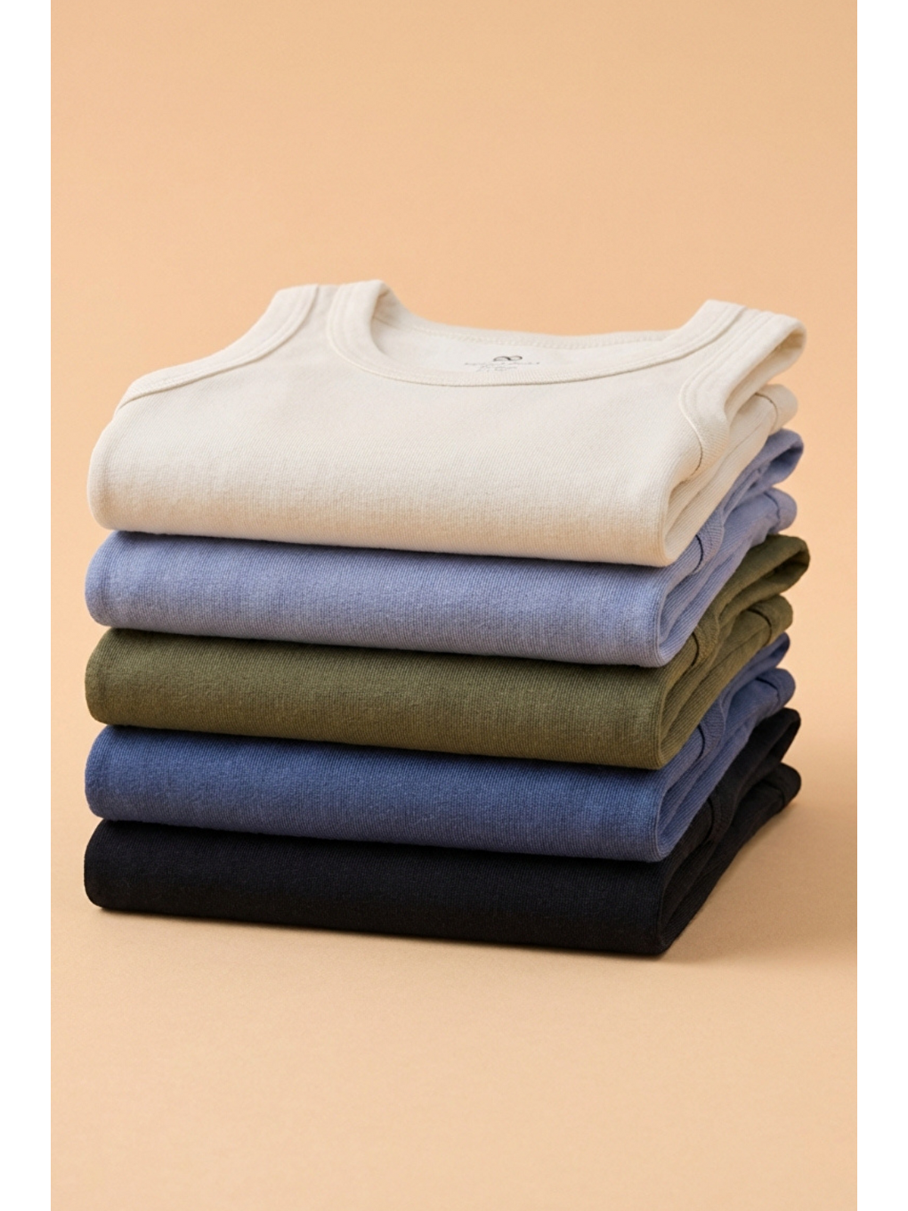 Karışık Erkek Çocuk 5'Li Desenli Atlet-1