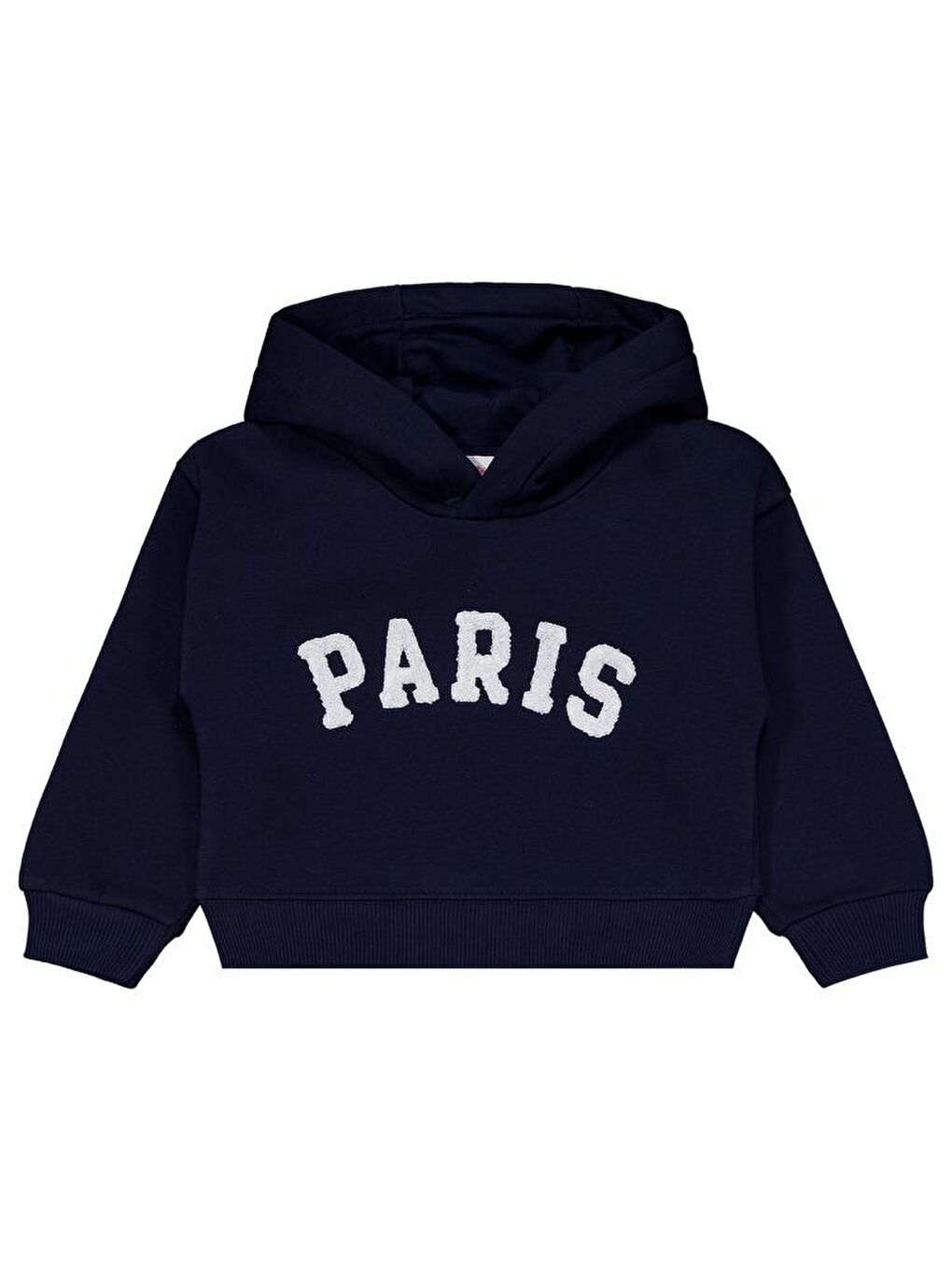 Girls Paris Nakışlı 2-5 Yaş Eşofman Takımı - Lacivert3-4 Yaş-1