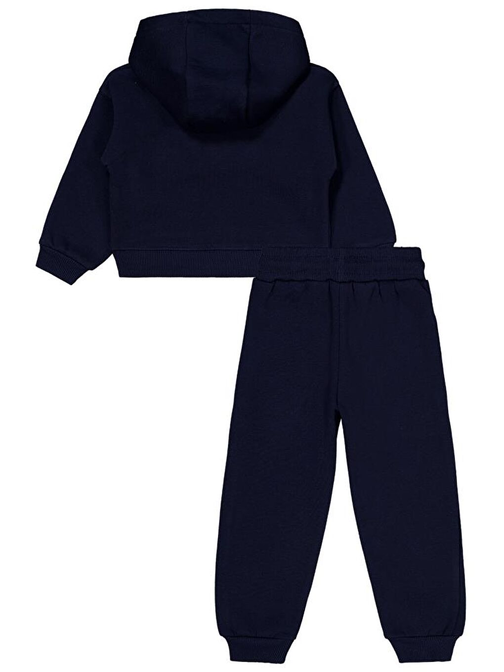 Girls Paris Nakışlı 2-5 Yaş Eşofman Takımı - Lacivert3-4 Yaş-2