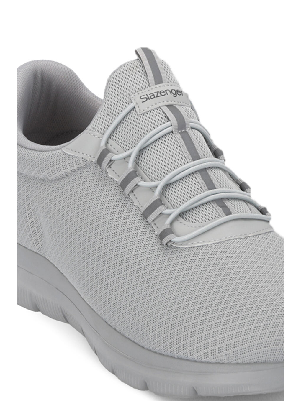 FLEX FIT I Erkek Büyük Beden Gri Koşu & Yürüyüş Spor Ayakkabısı-3