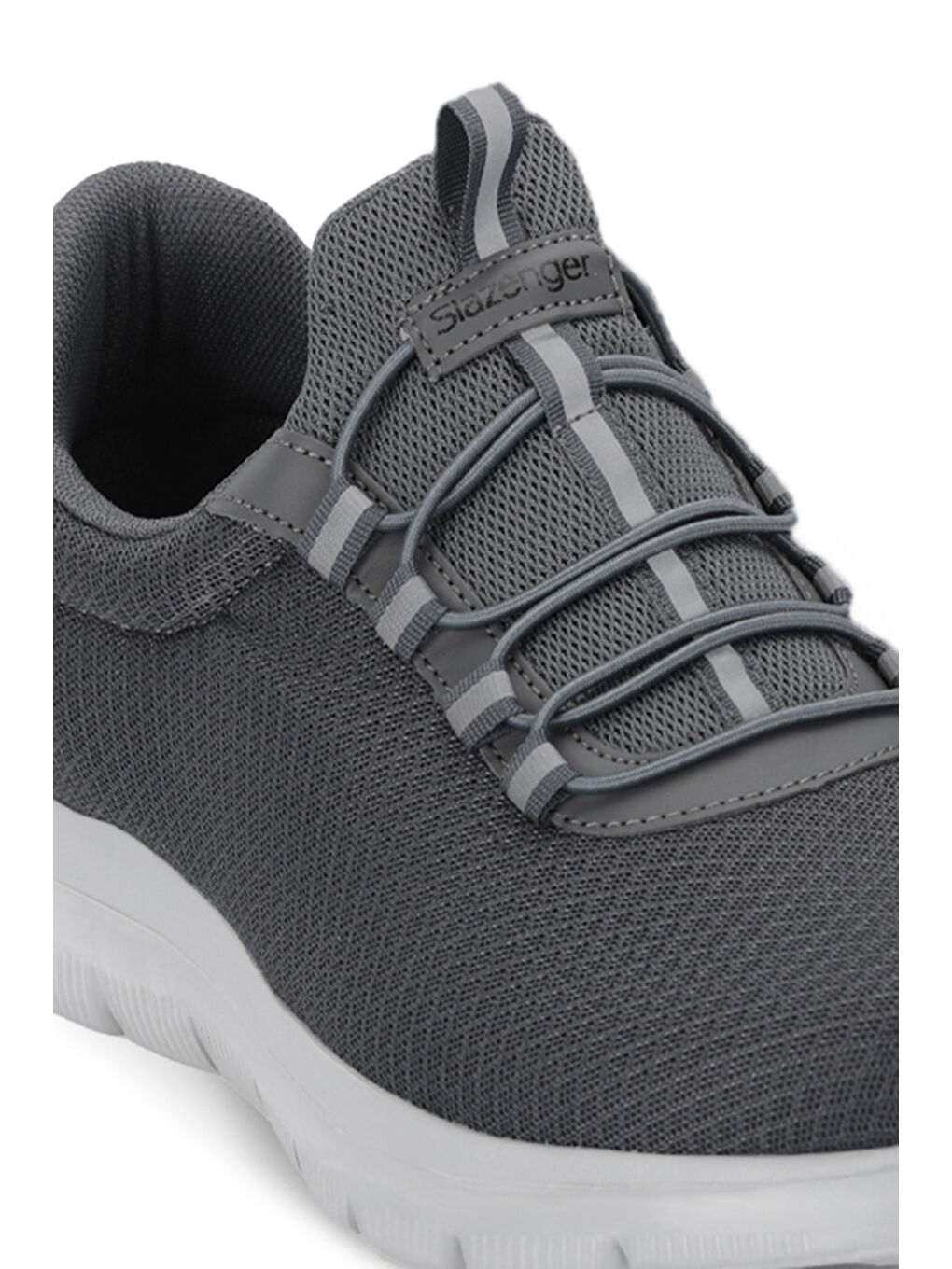 FLEX FIT I Erkek Büyük Beden Koyu Gri Koşu & Yürüyüş Spor Ayakkabısı-3