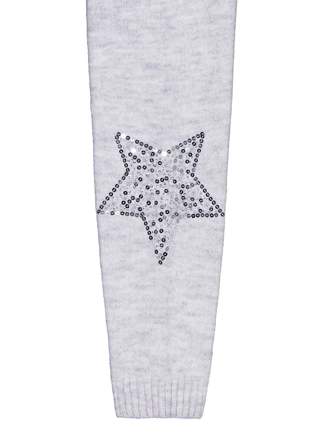 Girls Yıldızlı Taş Baskılı 10-13 Yaş Hırka - Gri 10-11 Yaş-1