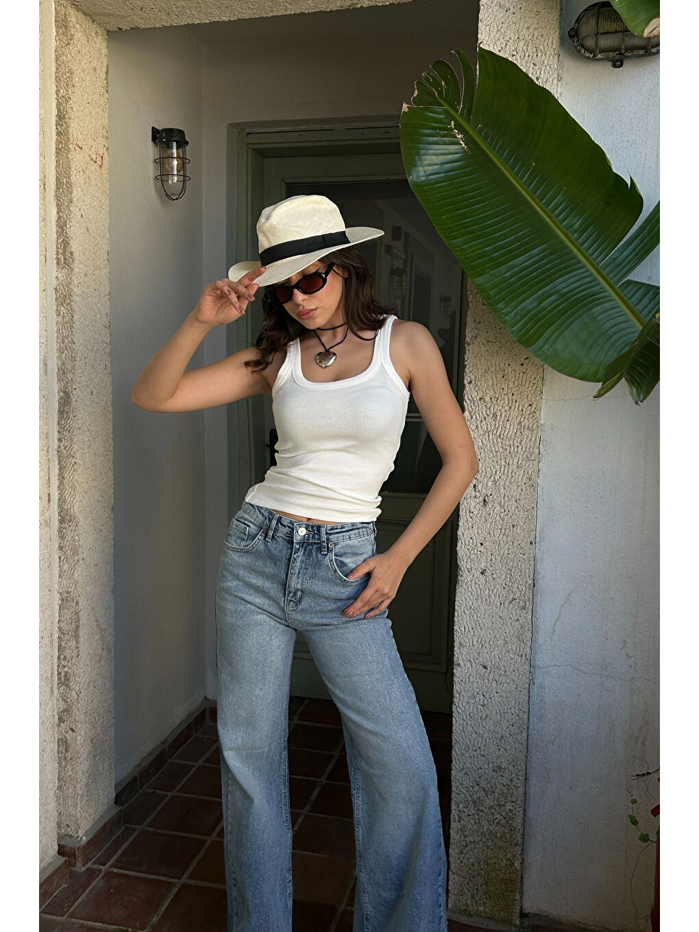 Kadın Beyaz Basic Atlet 1017-0162-2