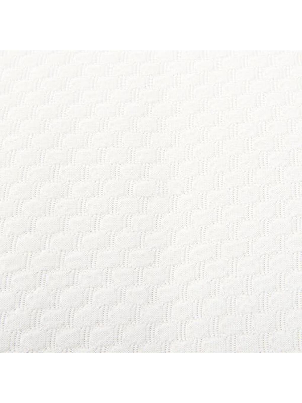 Soft Minik Kapitoneli Tek Kişilik Sıvı Geçirmez Lastikli Alez - Beyaz - 120x200 cm-2