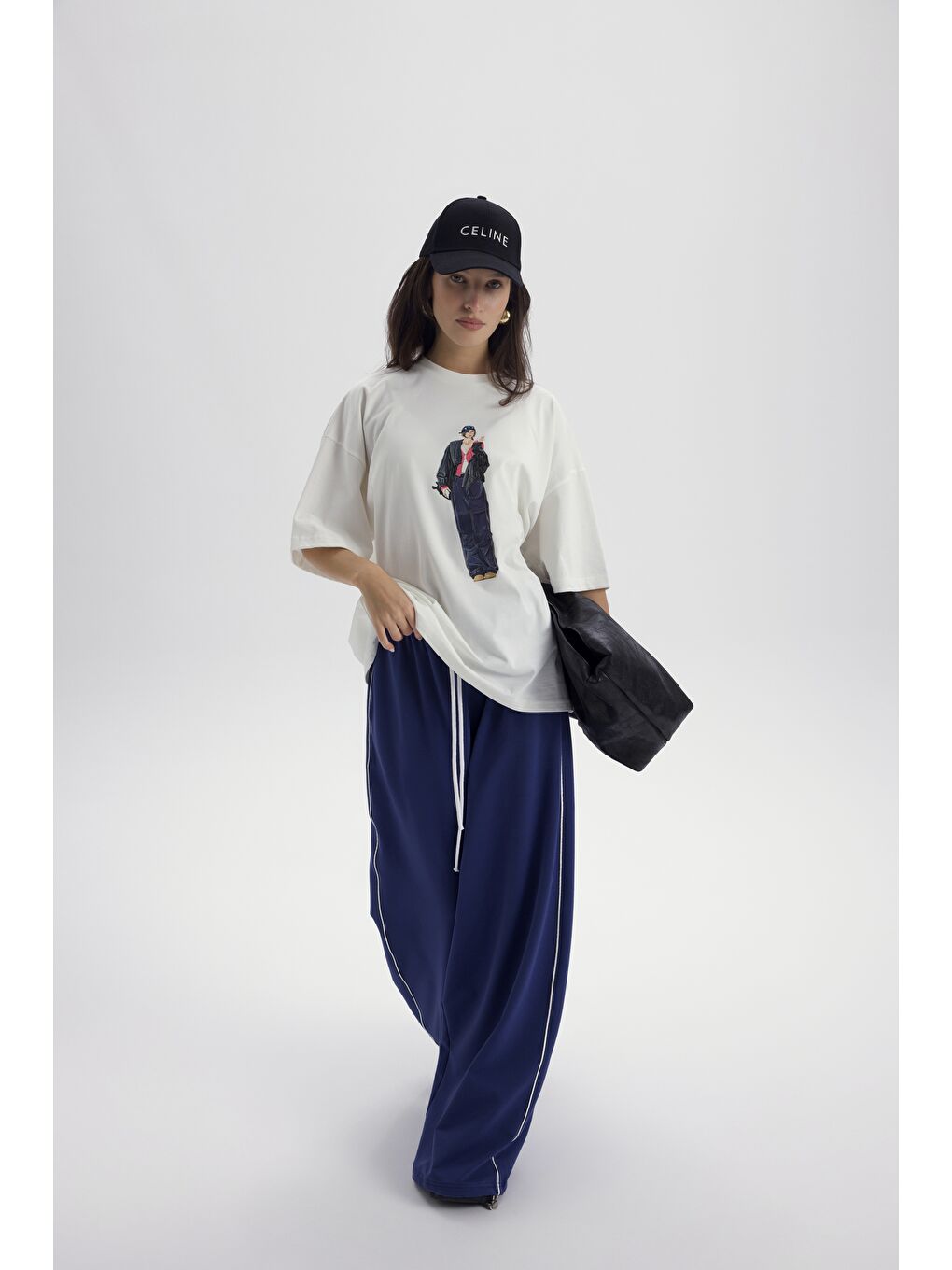 Arles İndigo T-Shirt Eşofman Takım-5