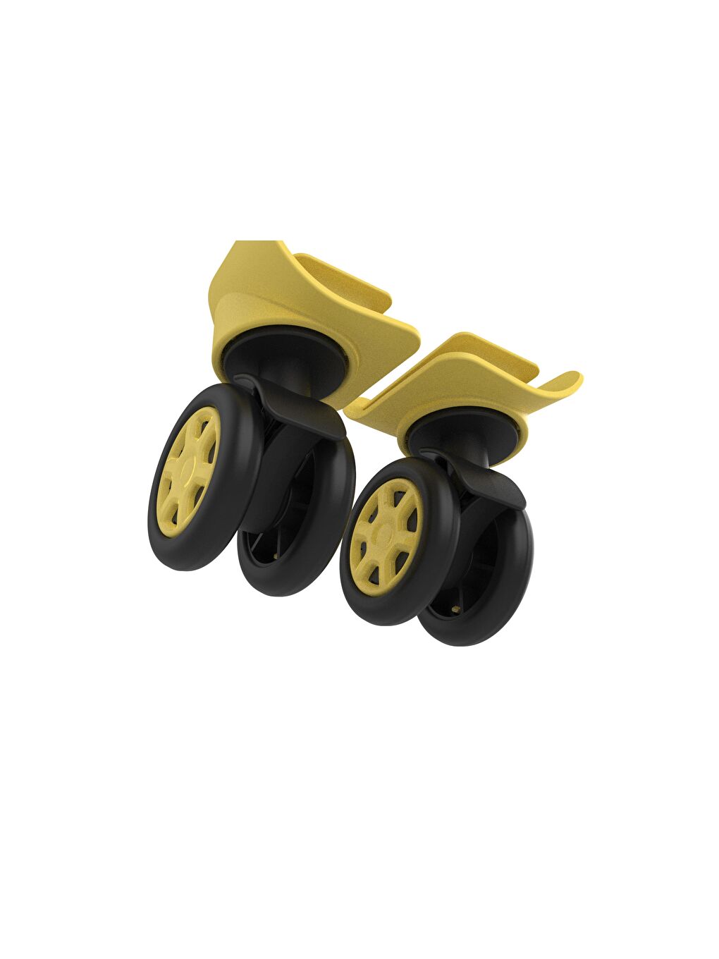 PP Valiz Tekerleği Sağ ve Sol Sarı Renk-2