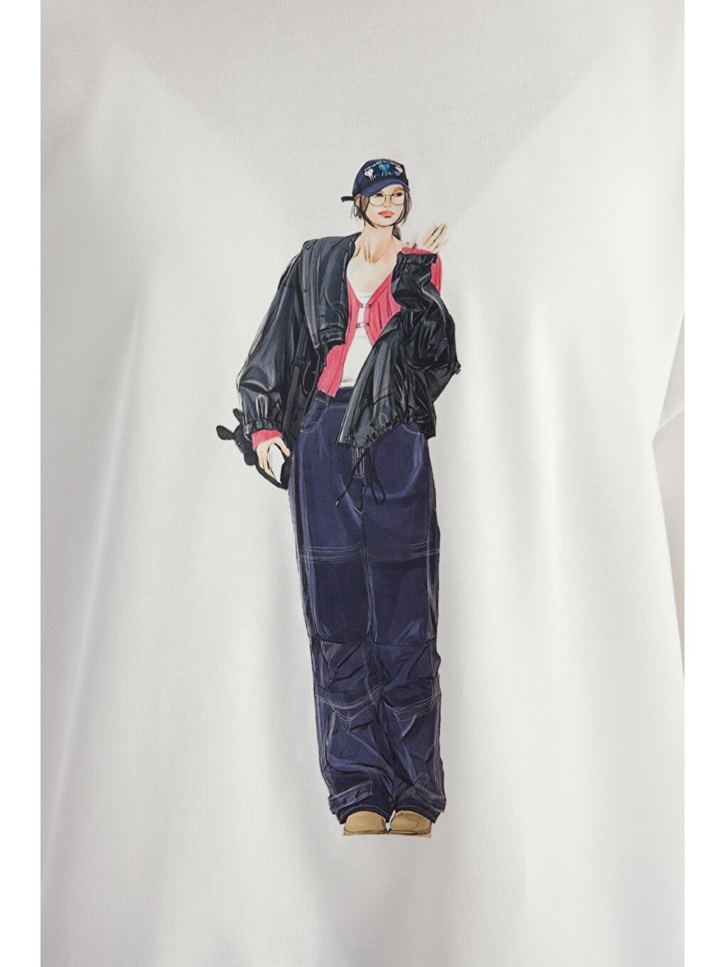 Arles İndigo T-Shirt Eşofman Takım-6