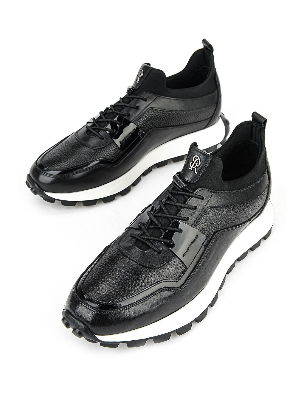 Erkek Hakiki Deri Ayakkabı 153745Z24224 Siyah-4