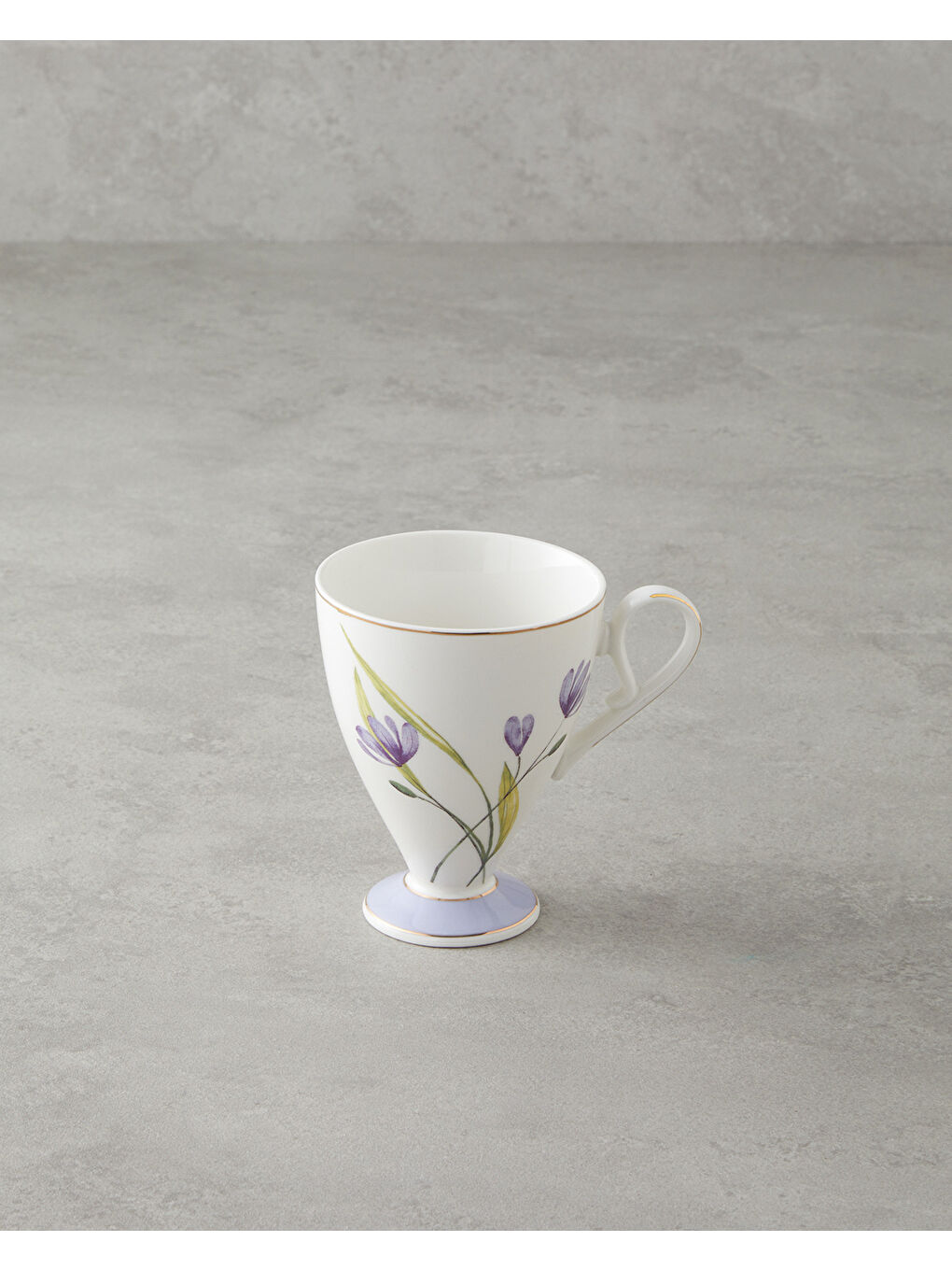 Valentina New Bone China Kupa 300 ml Lila-1