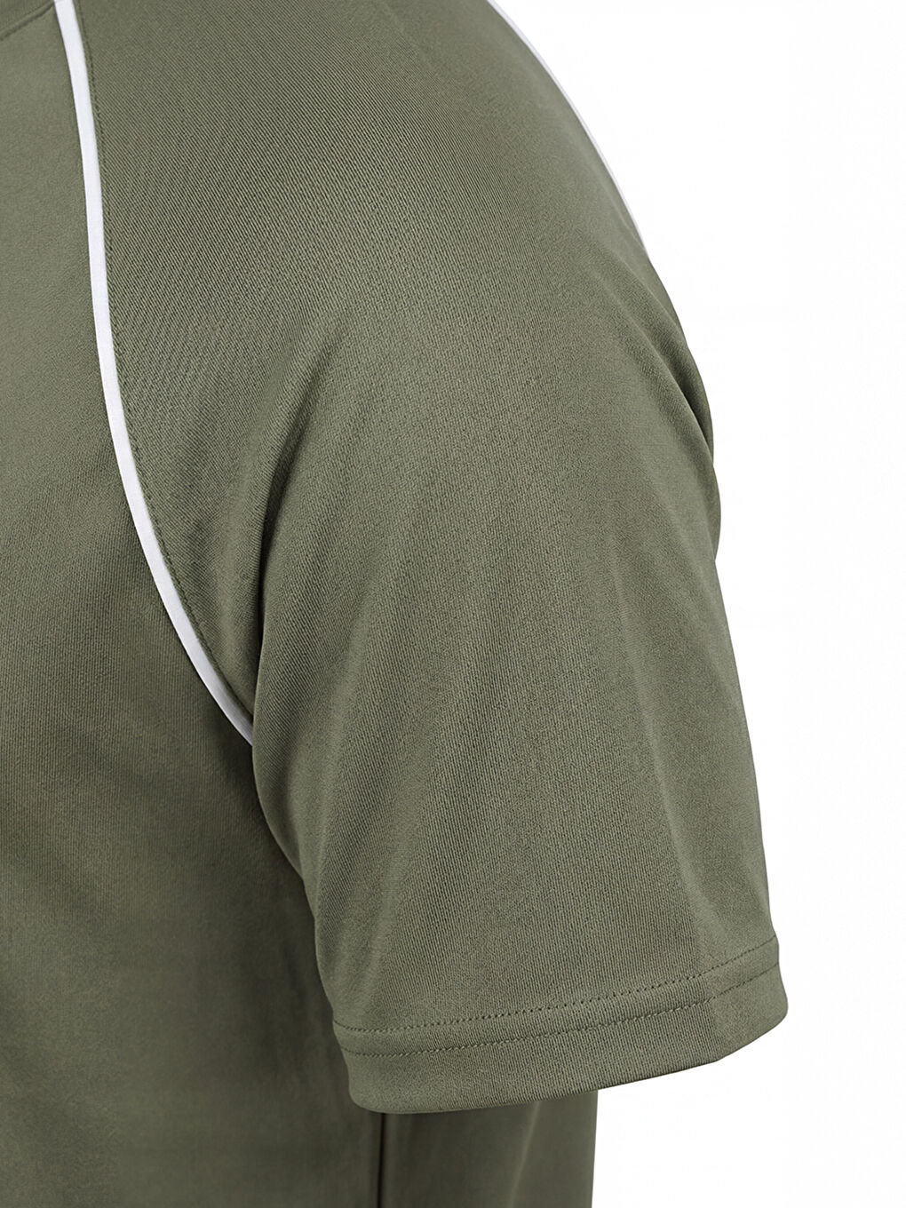 Haki ORENDAHILL Erkek Spor Tişört Hızlı Kuruyan Esnek Regular Fit Reglan Biyeli Activewear-5