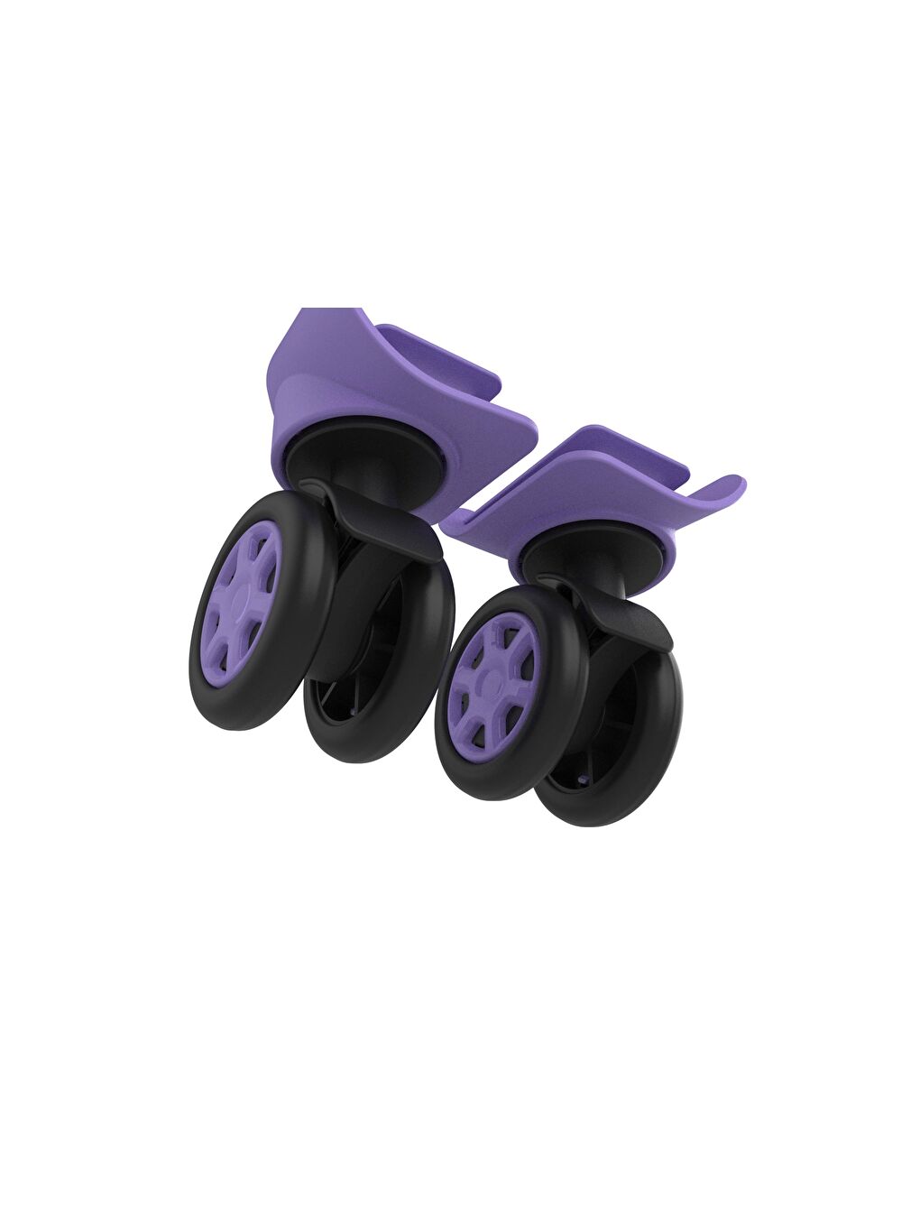 PP Valiz Tekerleği Sağ ve Sol Lila Renk-2