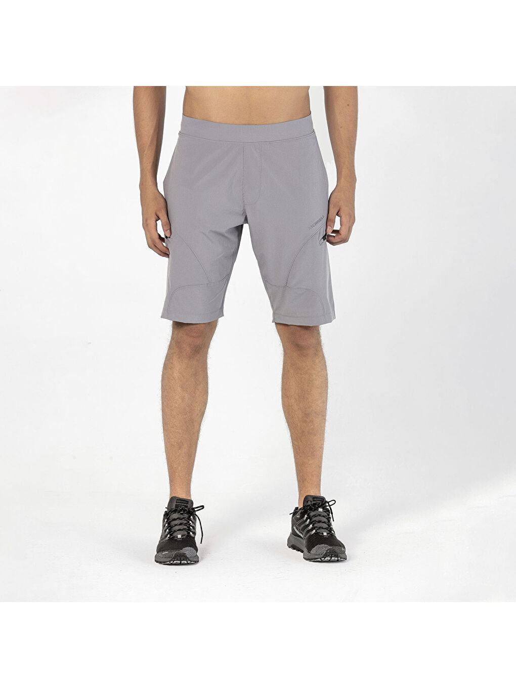 Route Erkek Gri Şort-1