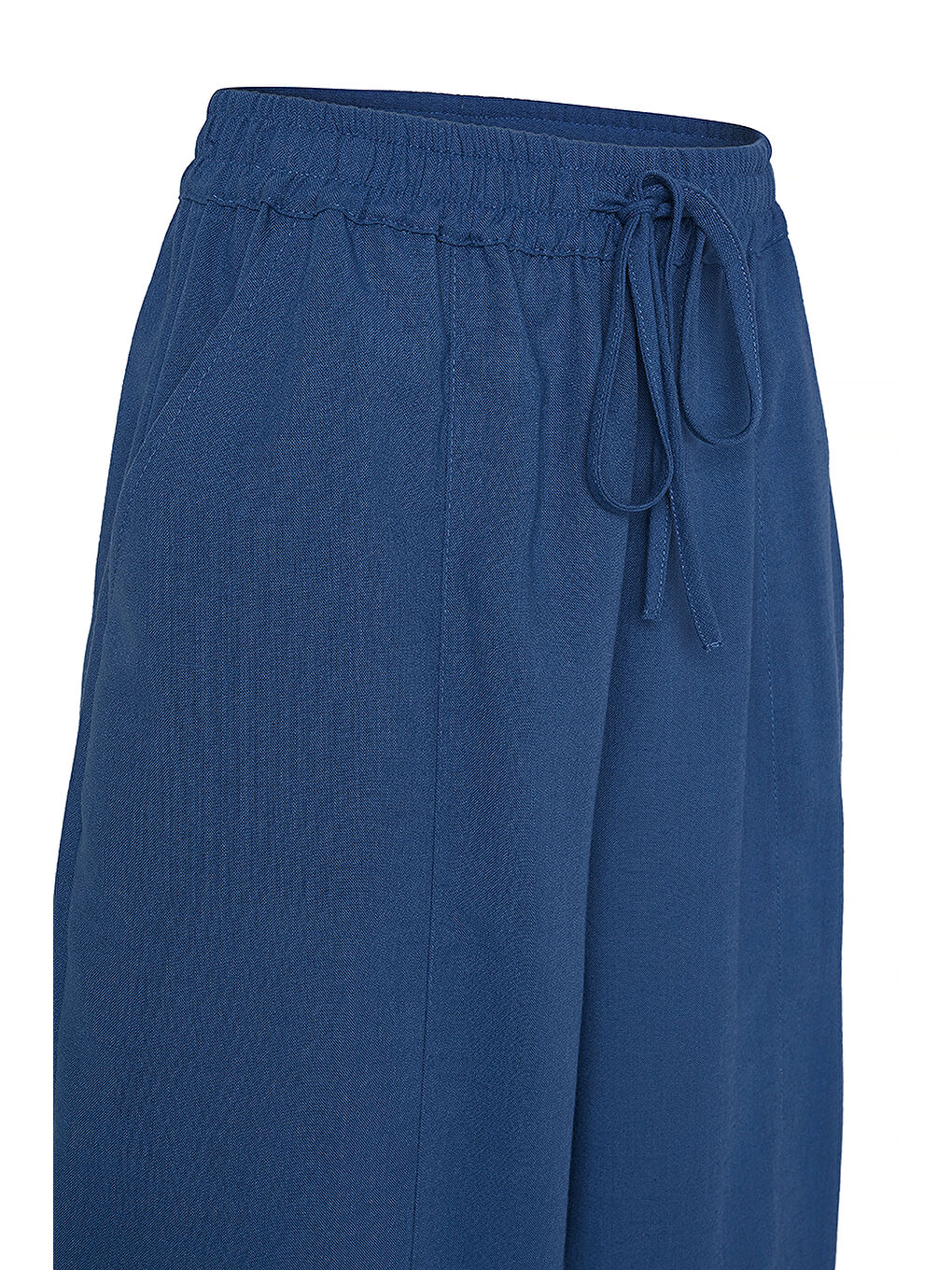 Mor Menekşe Rahat Kesim Basic Pantolon-1