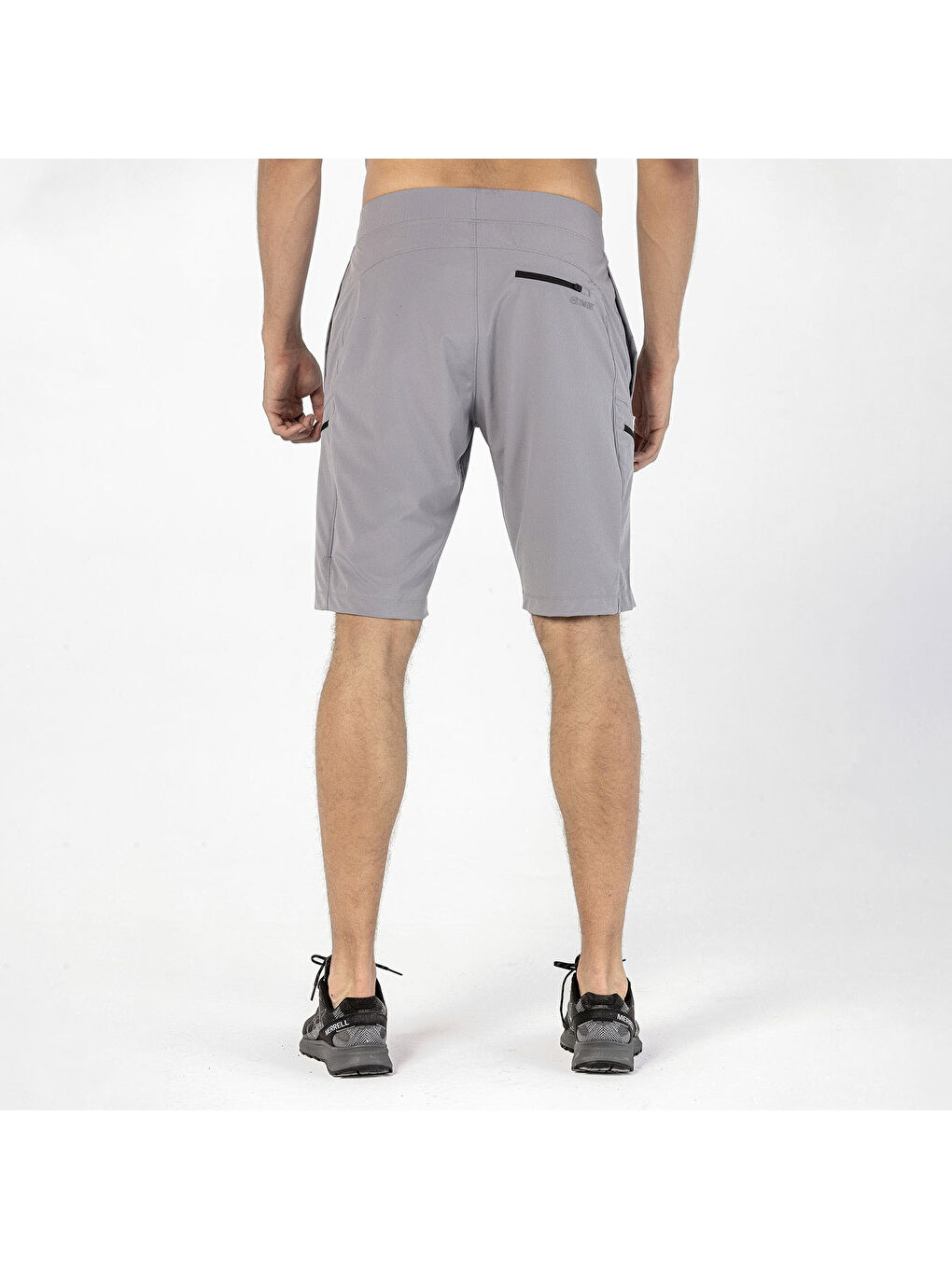 Route Erkek Gri Şort-4