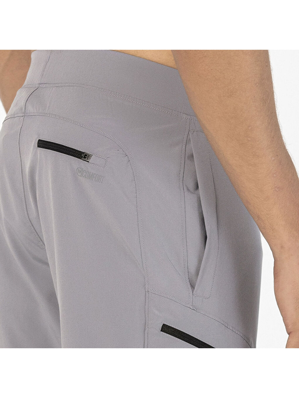 Route Erkek Gri Şort-6