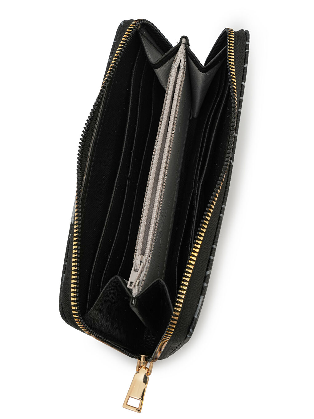 Siyah Logo Detaylı Cüzdan CZ101-3