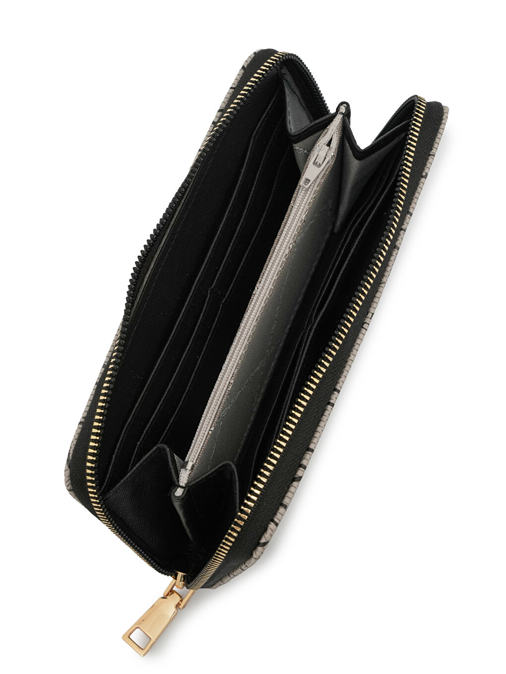 Gri Logo Detaylı Cüzdan CZ101-4