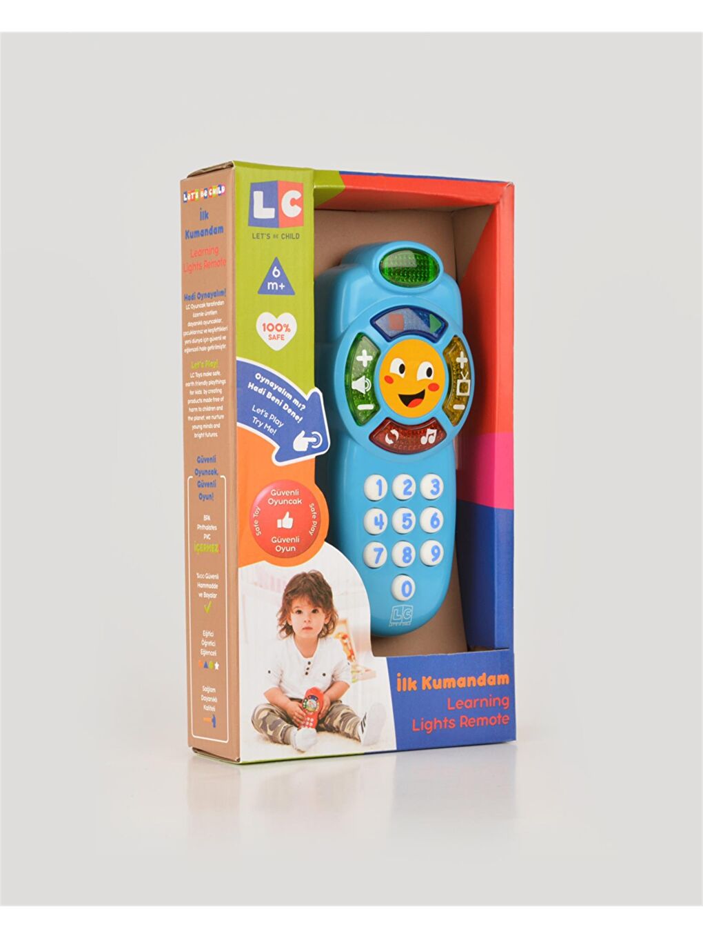 Eğitici Oyuncak Mavi İlk Kumandam-3
