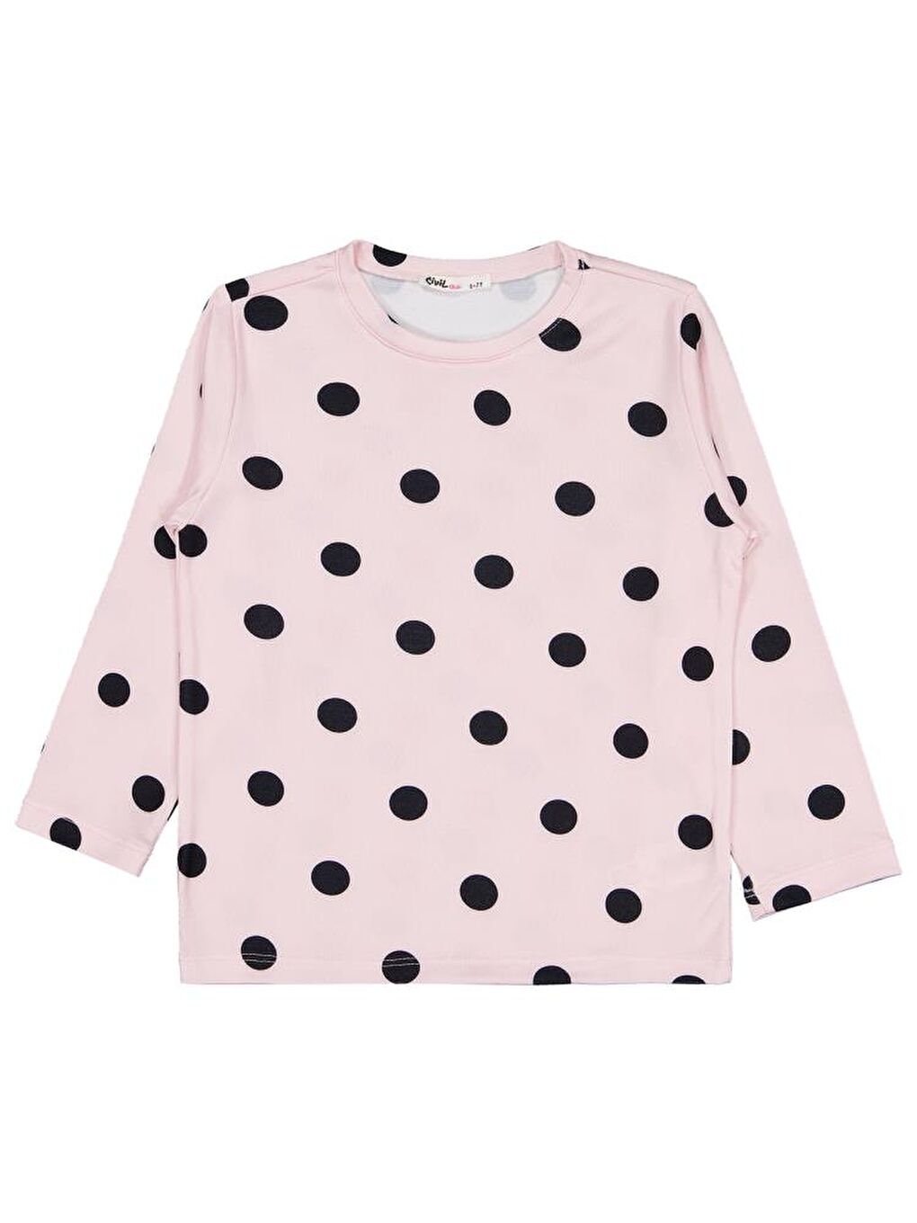 Pembe Girls Puanlı 10-13 Yaş Pijama Takımı - Pudra 12-13 Yaş-2