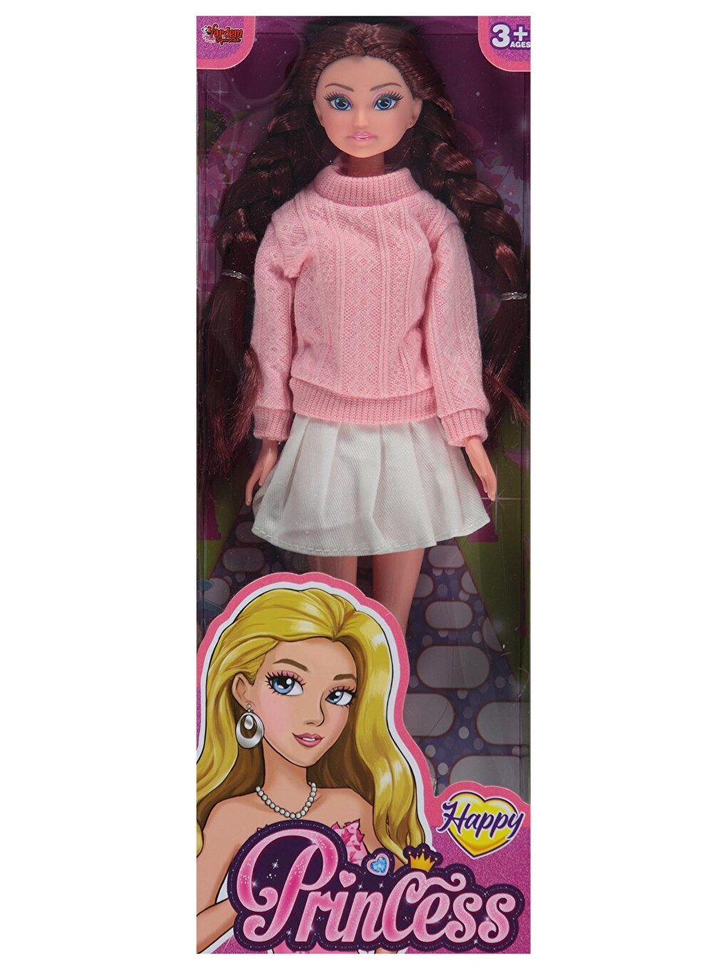 29 cm Kutulu Bebek - Pembe