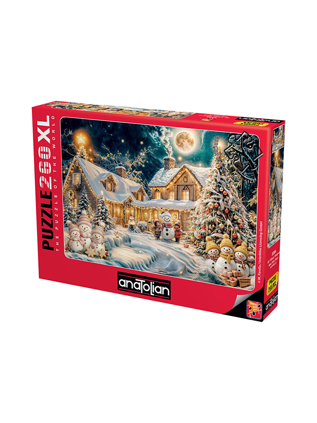 Puzzle 260 XL Parça Bir Yılbaşı Hikayesi 3354