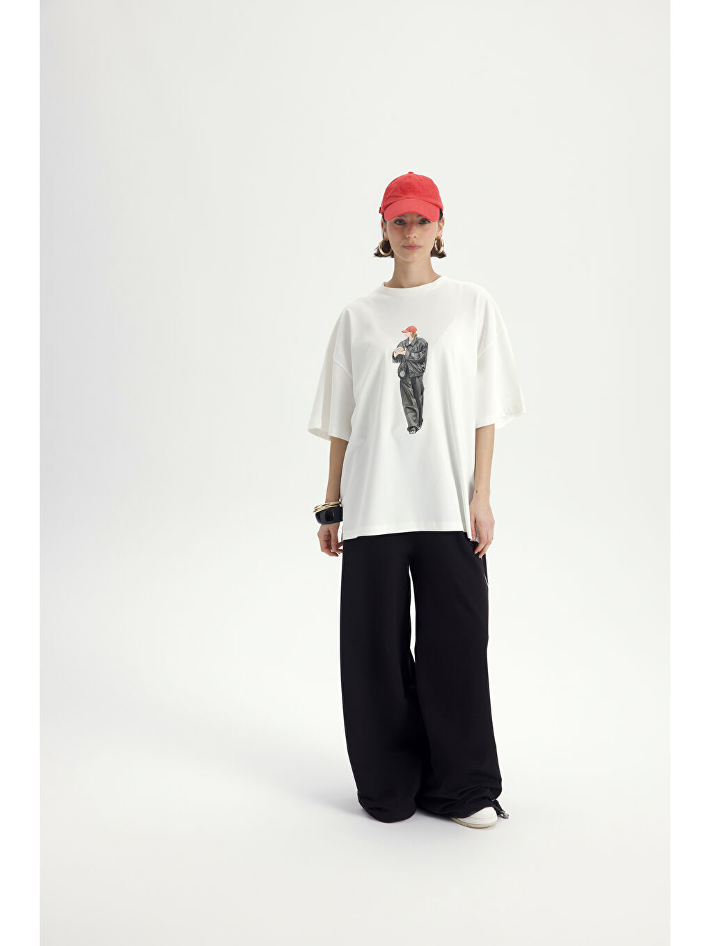 Arles Siyah T-Shirt Eşofman Takım-1