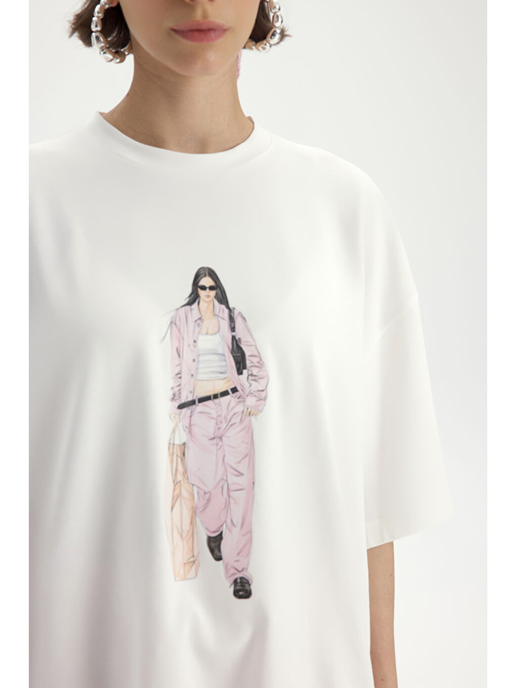 Arles Pembe T-Shirt Eşofman Takım-6