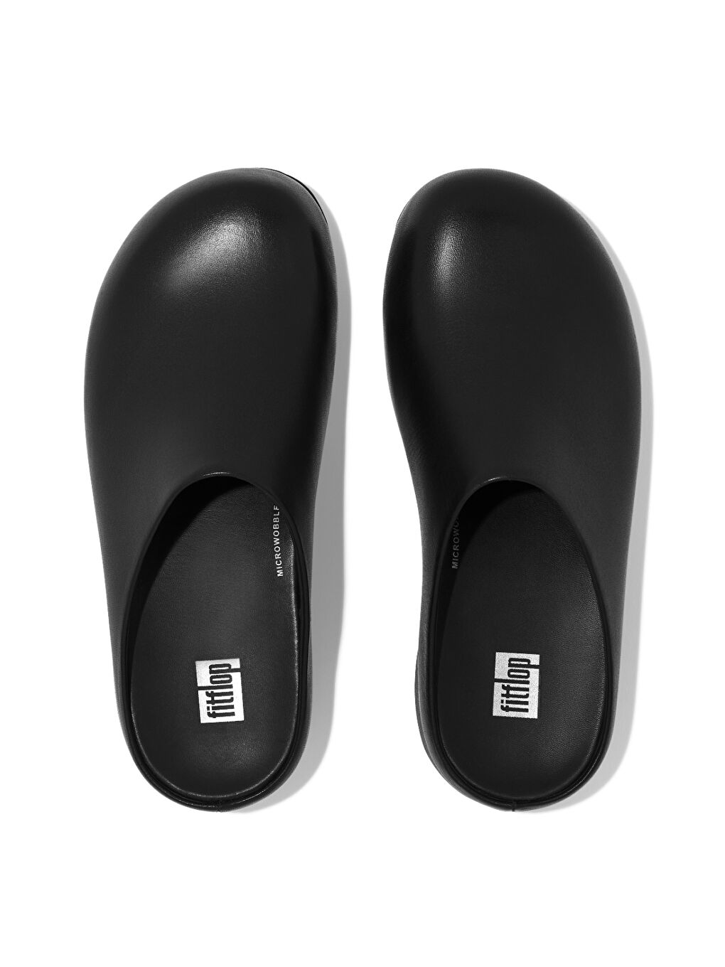 Siyah Kadın Terlik 268-001 Shuv Leather Black-3