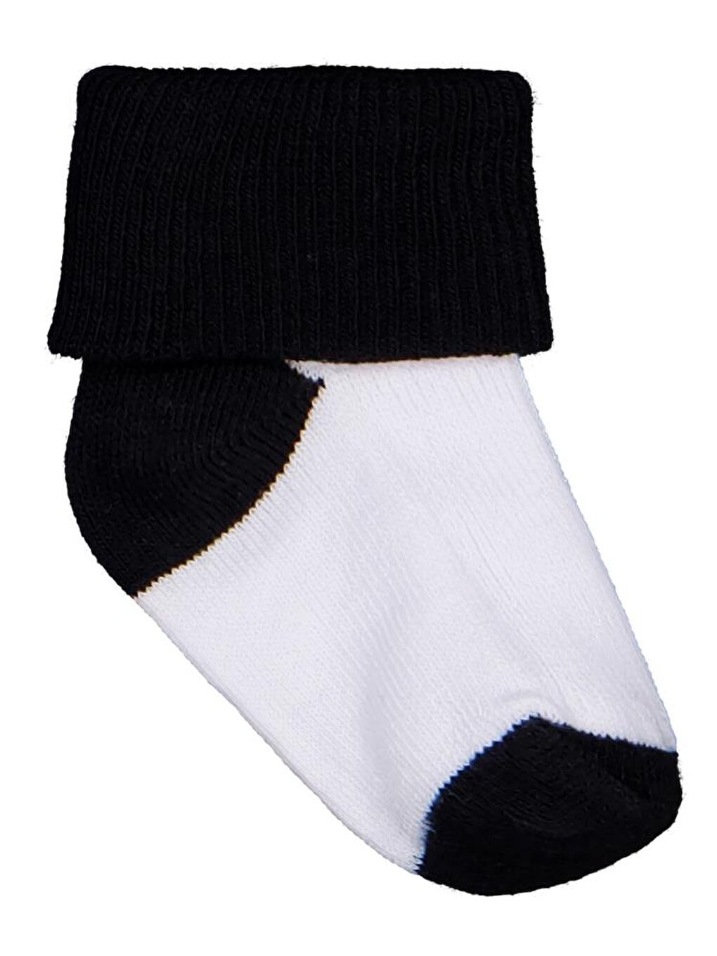Baby Siyah-Beyaz Asetat 0-24 Ay Çorap Setleri - Standart Standart-4