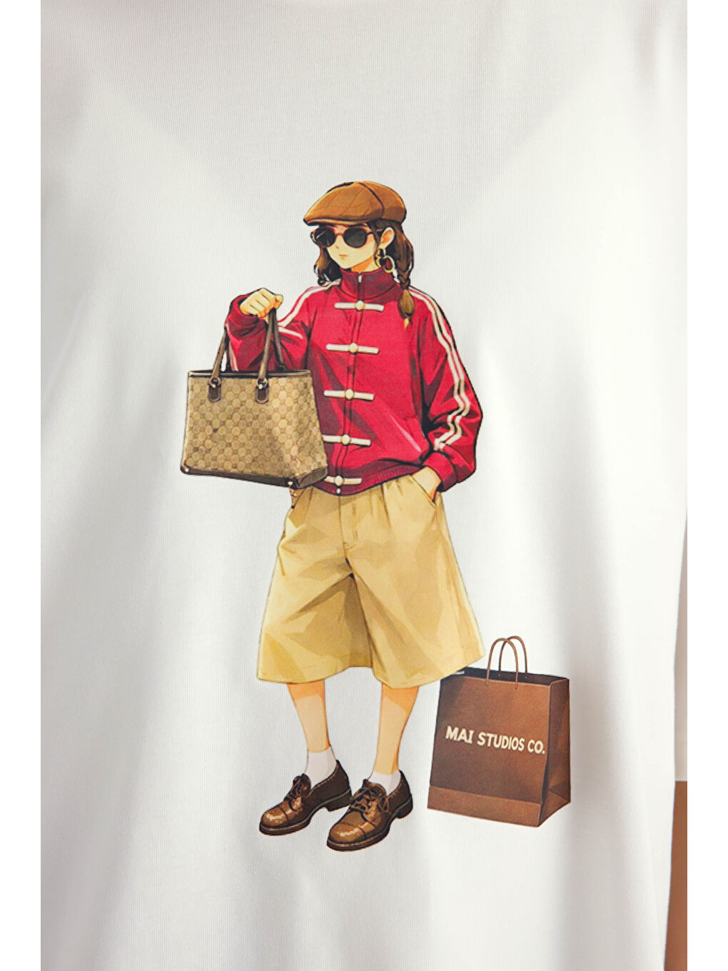 Kahverengi Arles Kahve T-Shirt Eşofman Takım-6