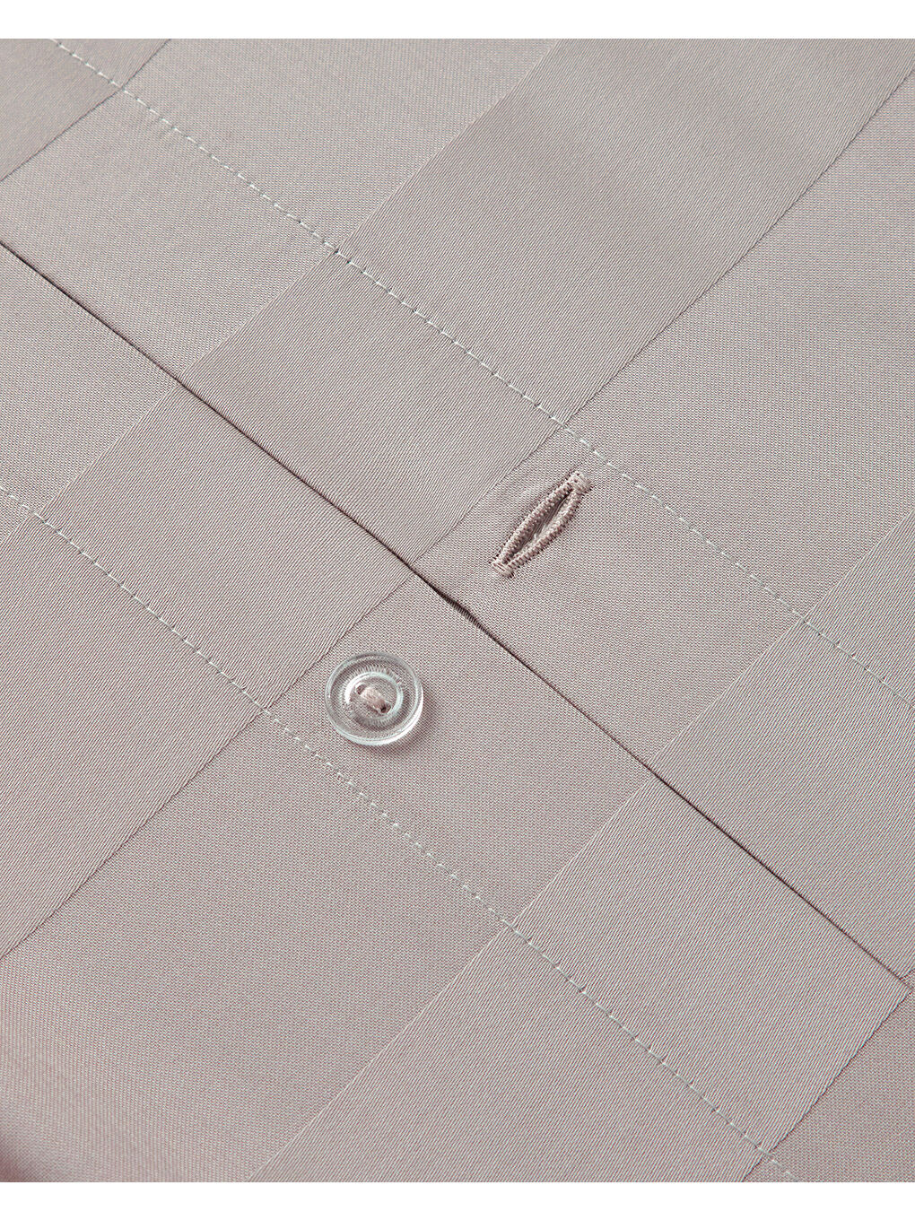 Pembe Deluxe Çizgili Pamuk Saten Çift Kişilik Nevresim Takımı 200x220 cm Gül Kurusu-5