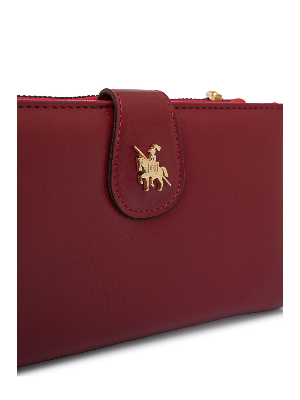 Kırmızı Zincir Detaylı Askılı Kadın Cüzdan CZ102-1-2