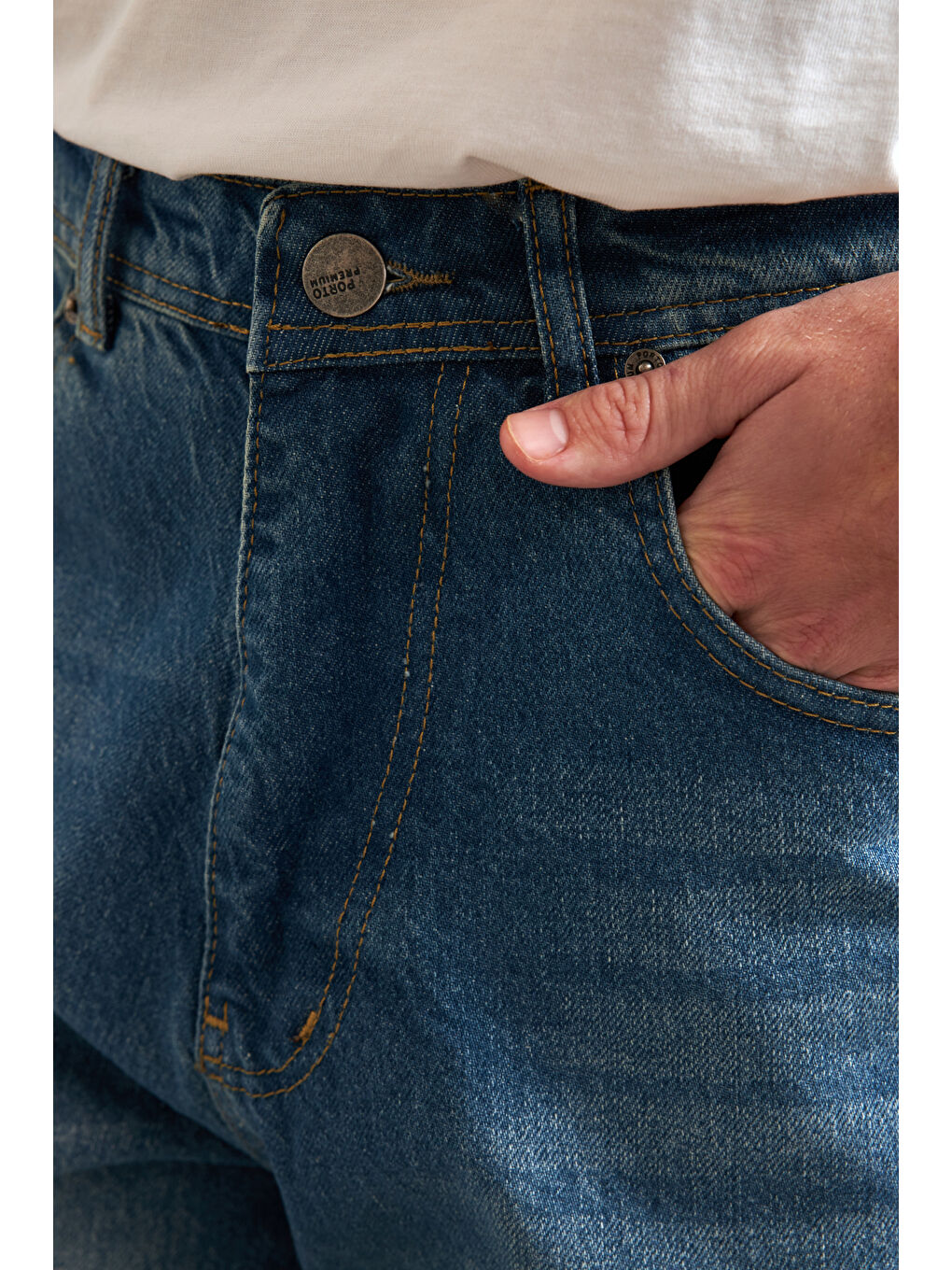 Mavi Erkek Ekstra Baggy Jean Pantolon-5