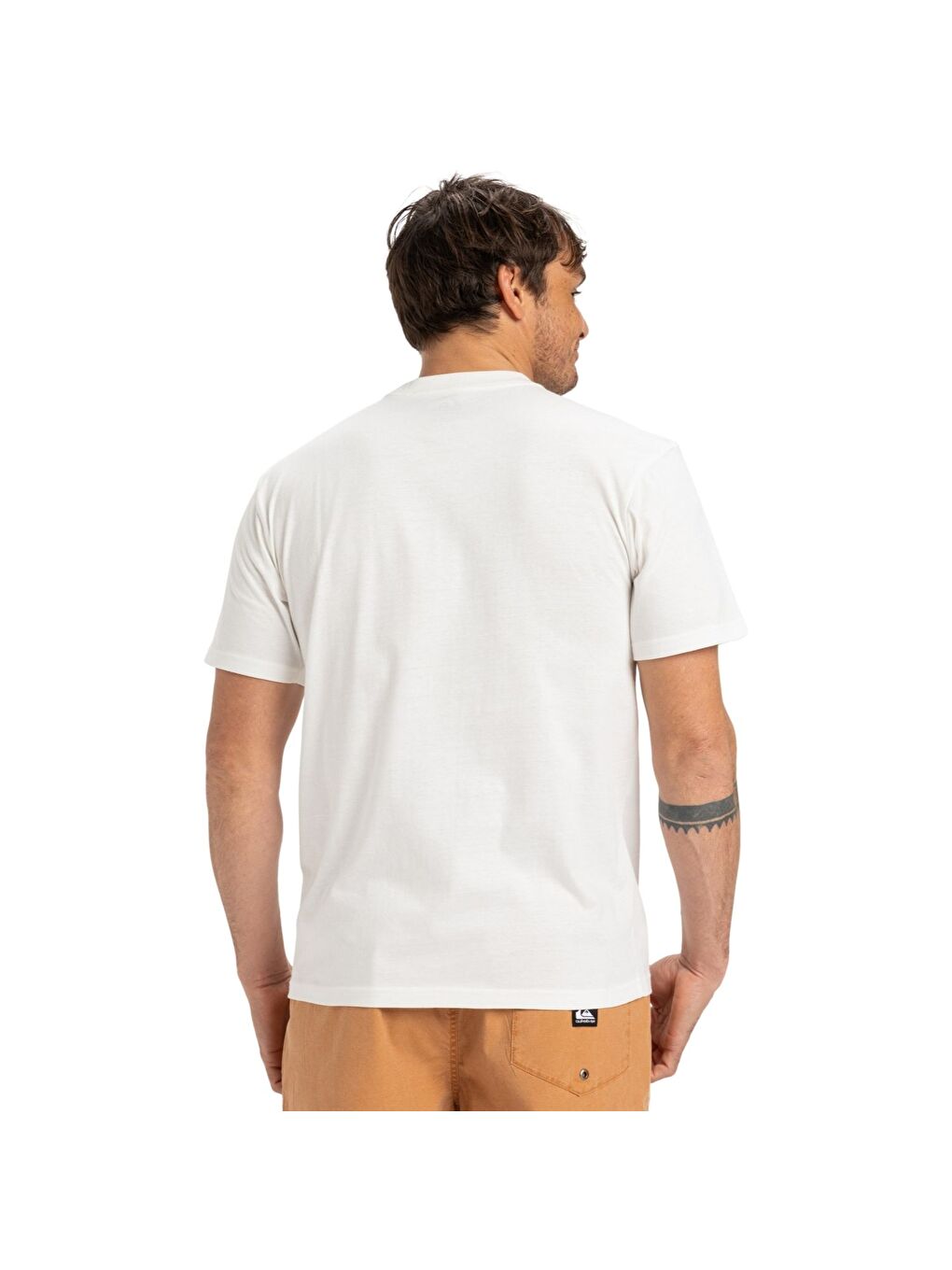 Evo Endless Type Erkek Beyaz Tişört-3