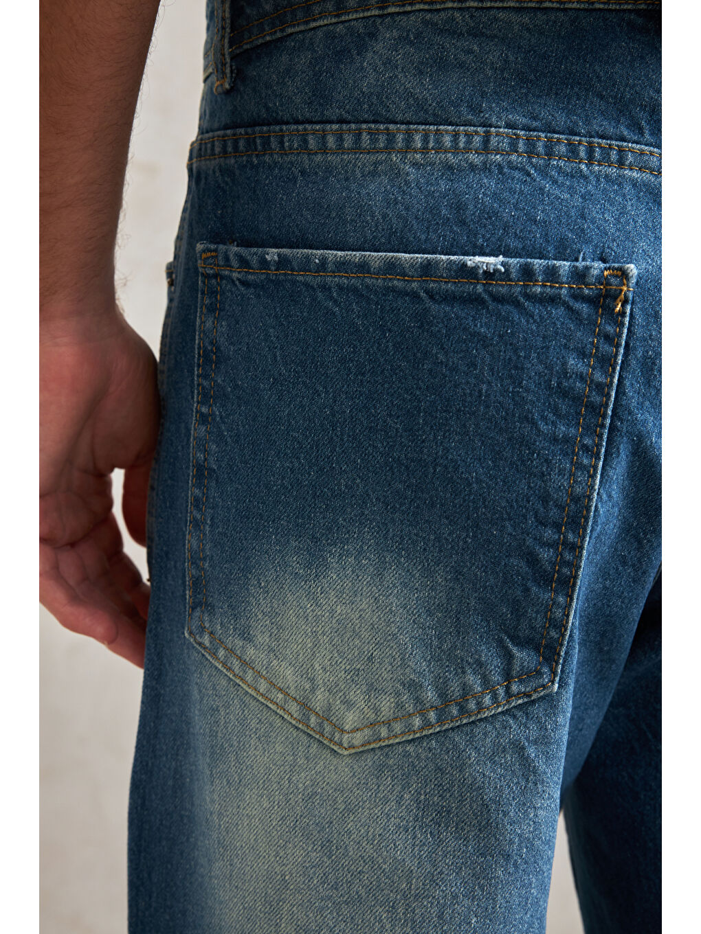 Mavi Erkek Ekstra Baggy Jean Pantolon-6