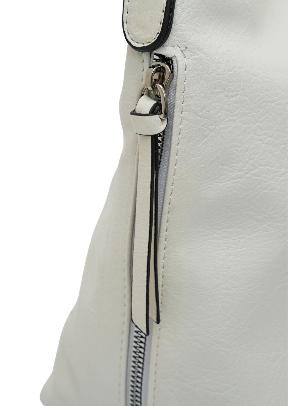 Beyaz Dökümlü Kadın Omuz Çantası DJ280-2-5